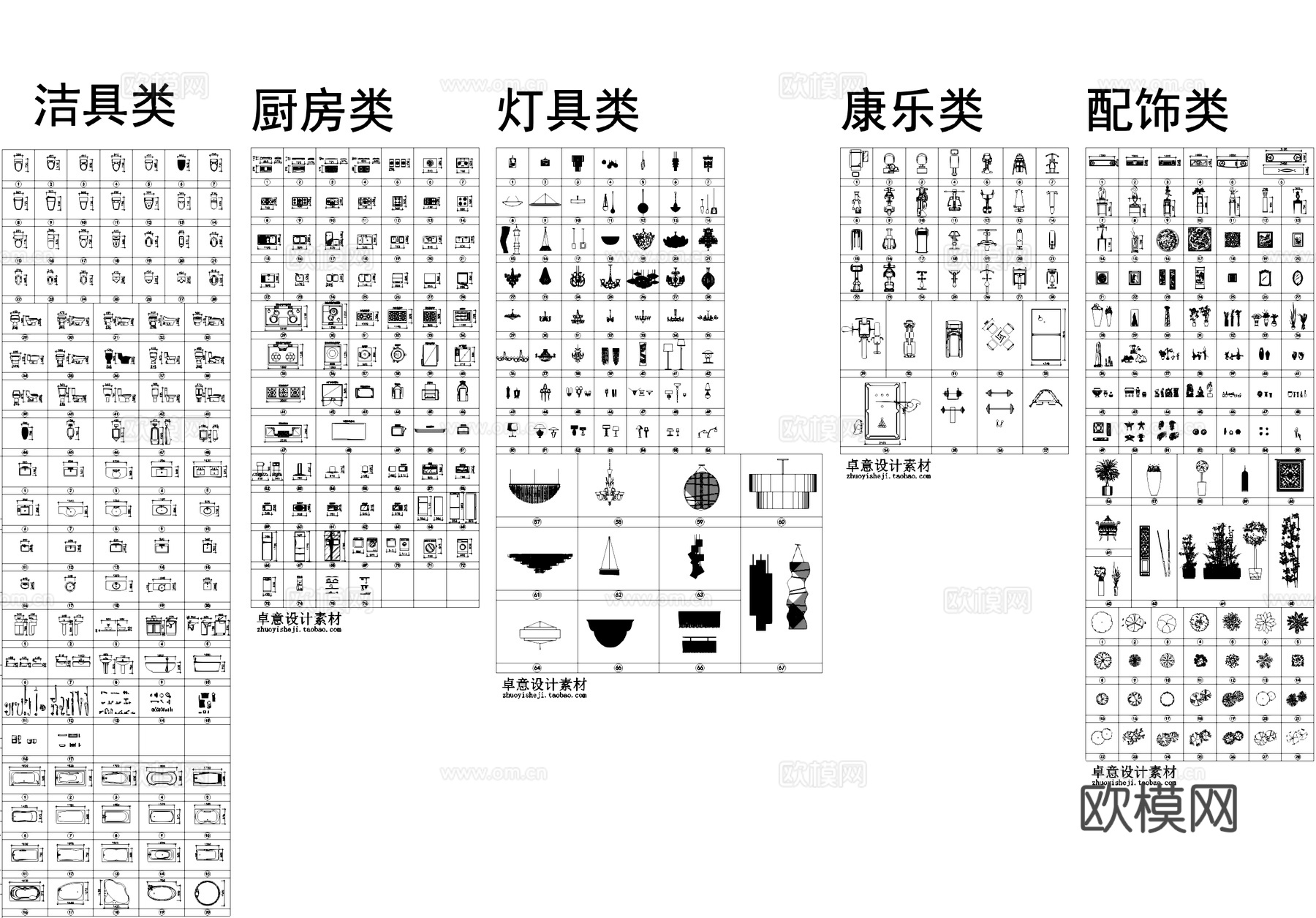 室内工装家装尺寸标注图库CAD施工图cad施工图