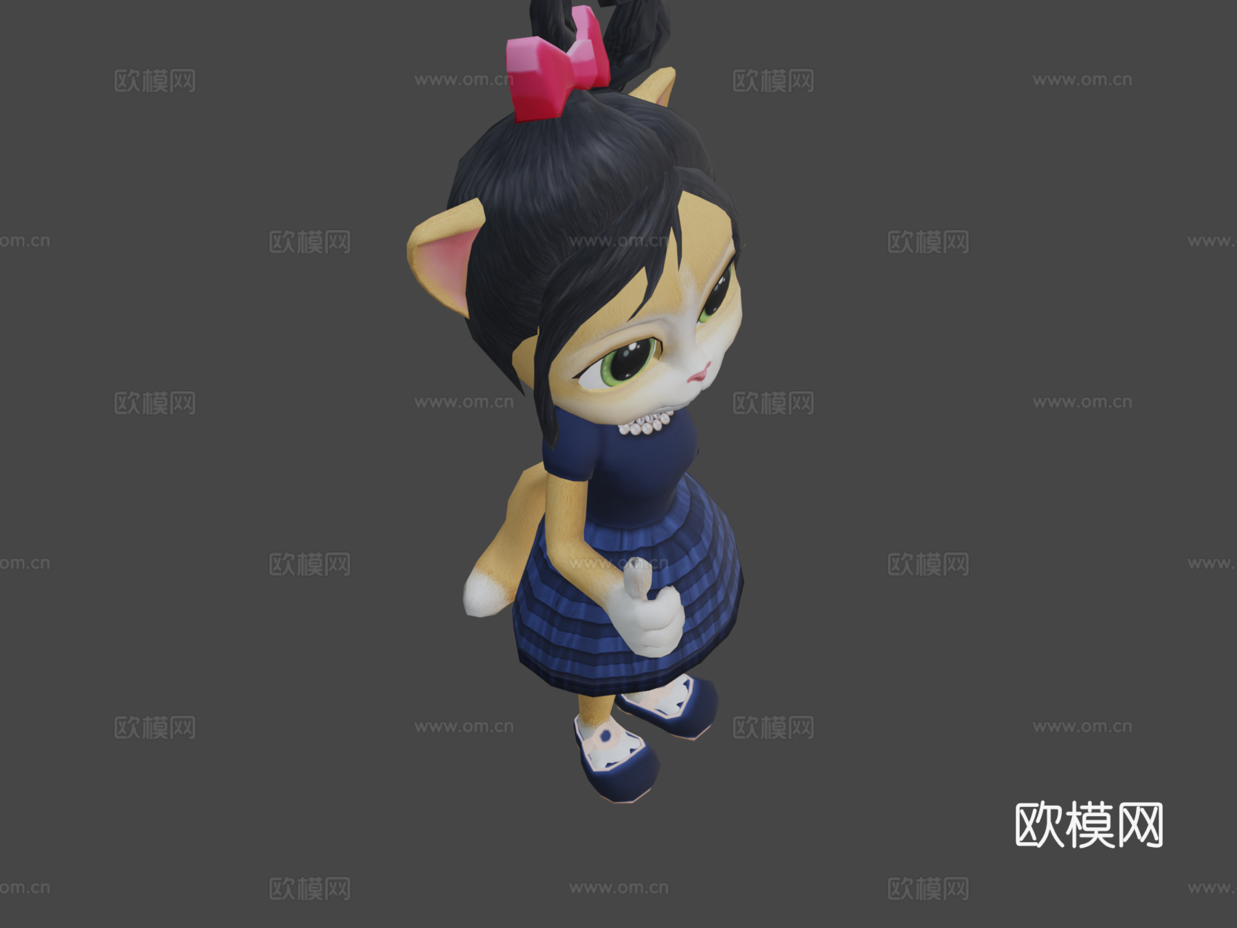 猫艾玛巅峰之选13d模型下载（渲染图7）