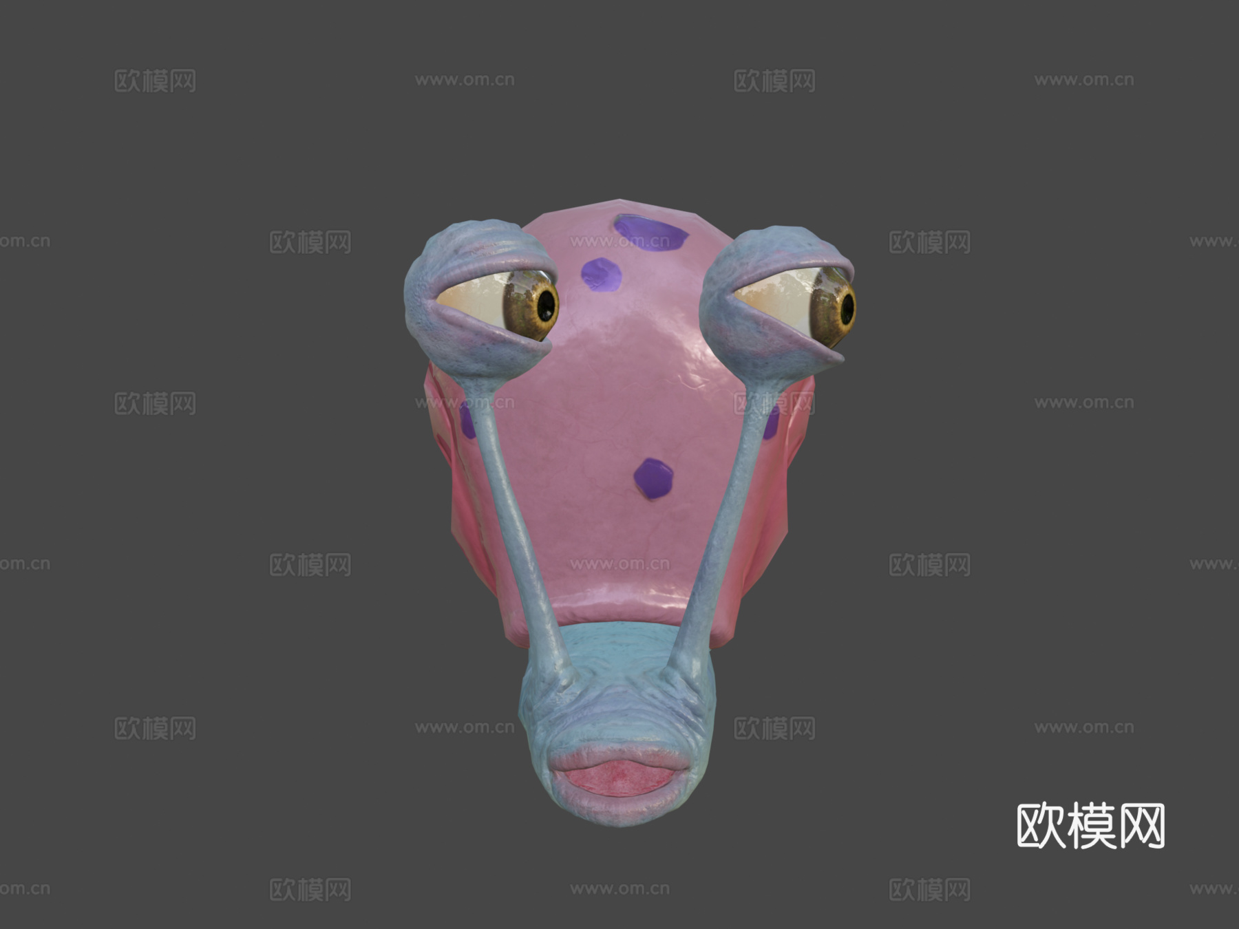 蜗牛加里3d模型下载（渲染图6）