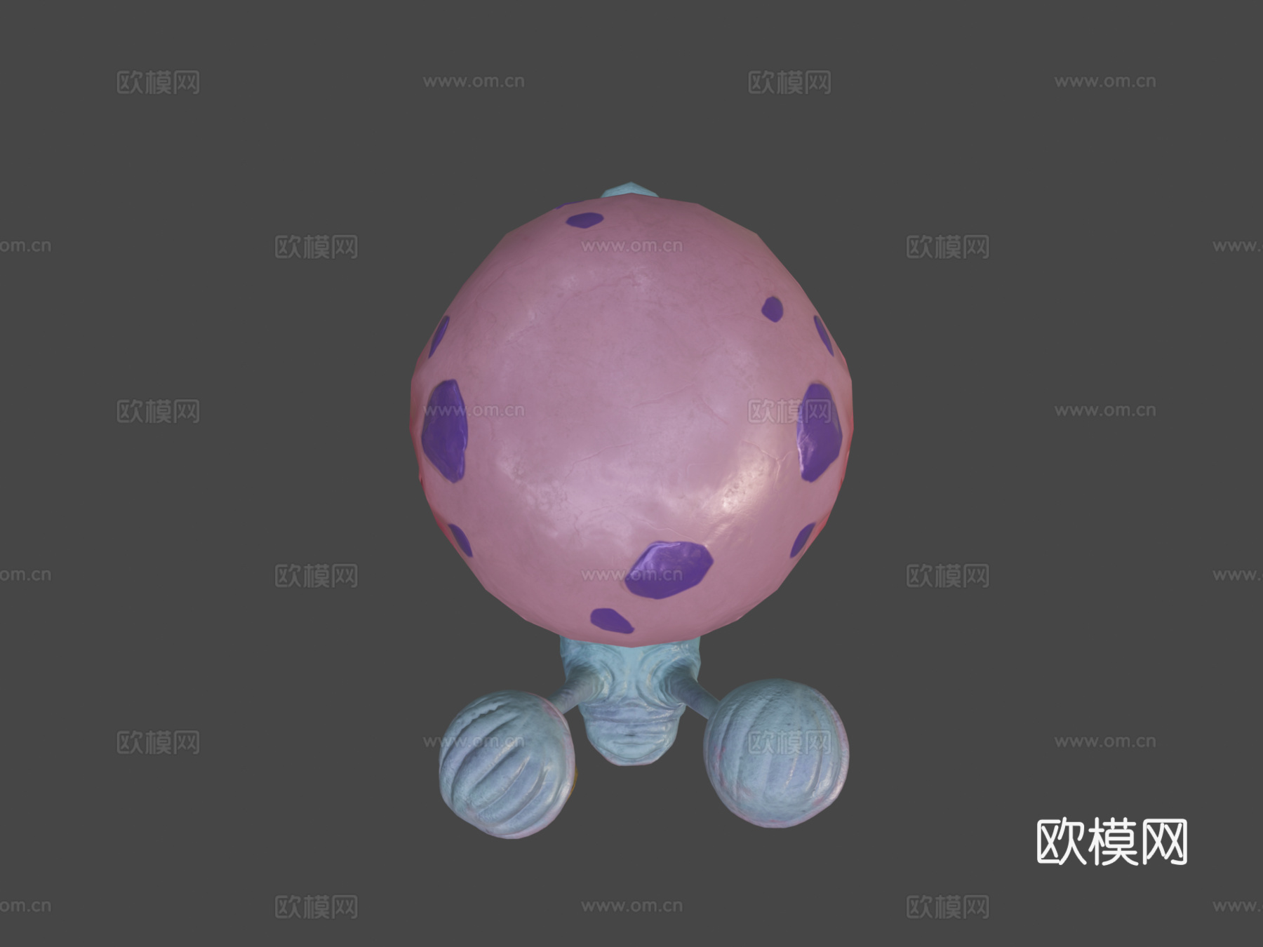 蜗牛加里3d模型下载（渲染图5）