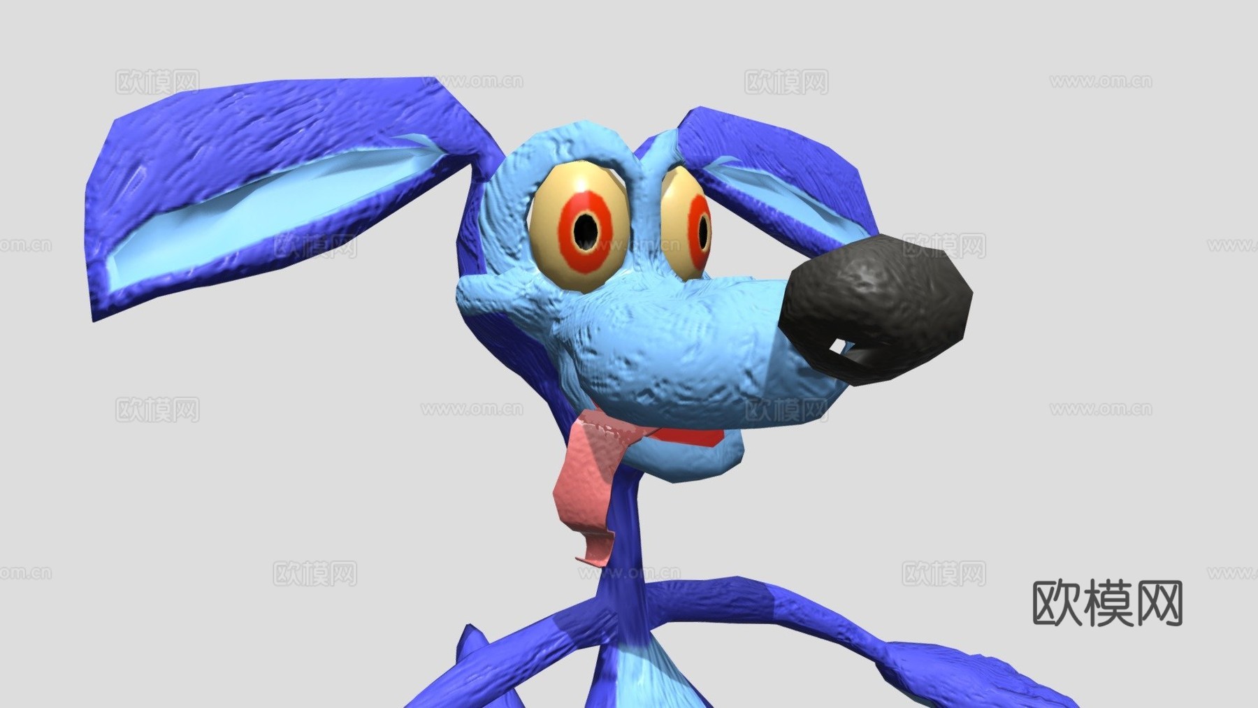 撕裂者鲁3d模型下载（渲染图1）