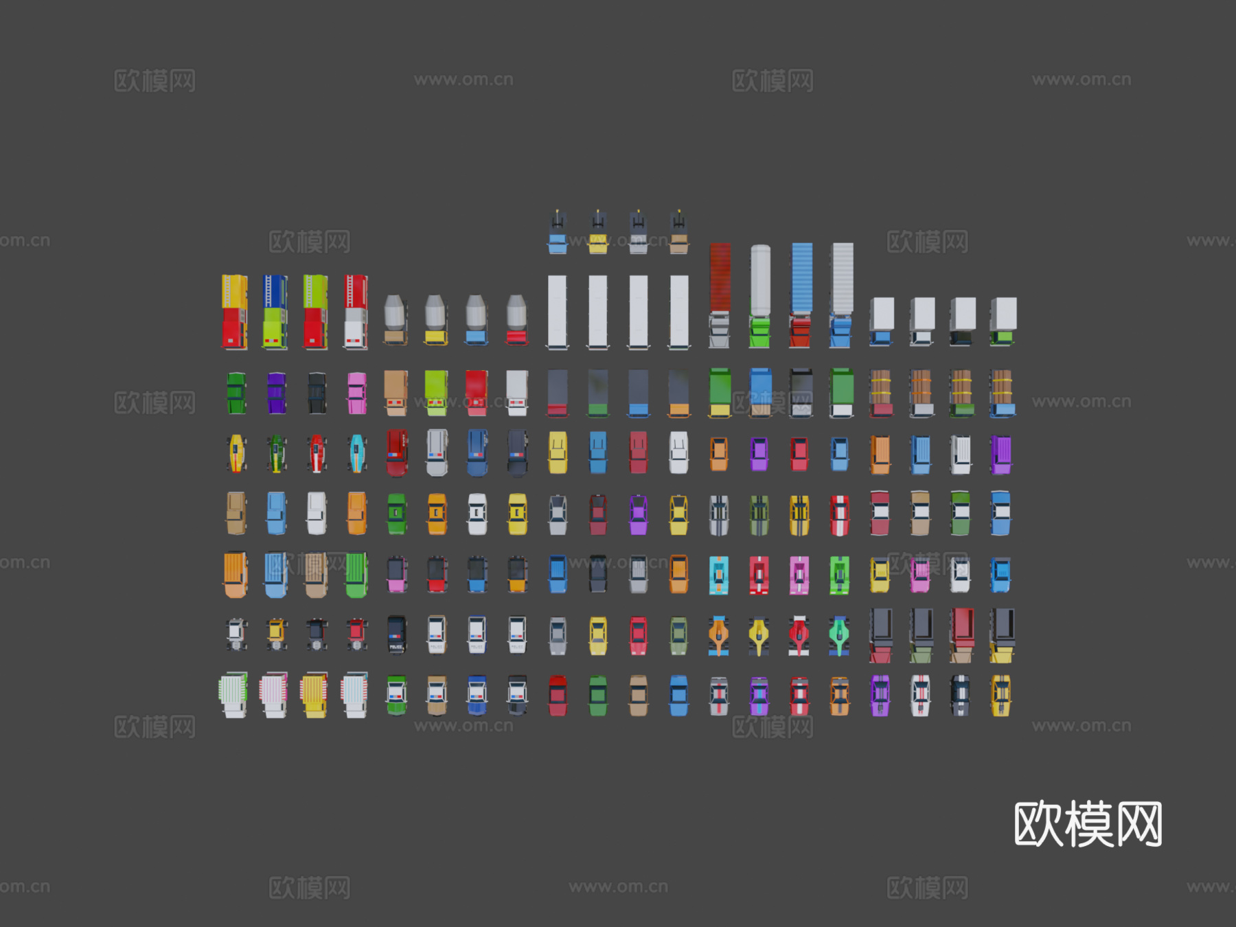 简单车辆包3d模型下载（渲染图7）