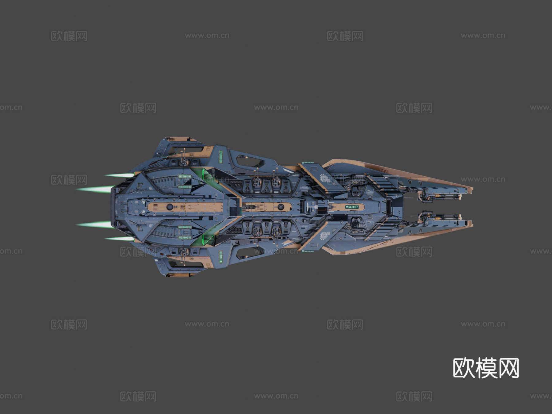 巴斯猎犬克尔维特3d模型下载（渲染图7）