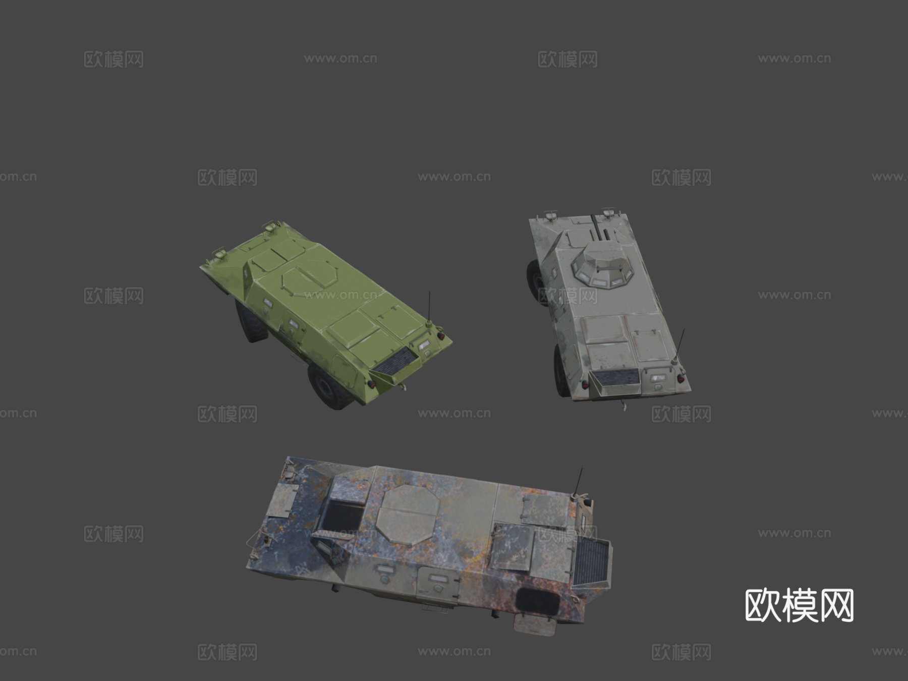 凯迪拉克盖奇突击队员V1003d模型下载（渲染图8）