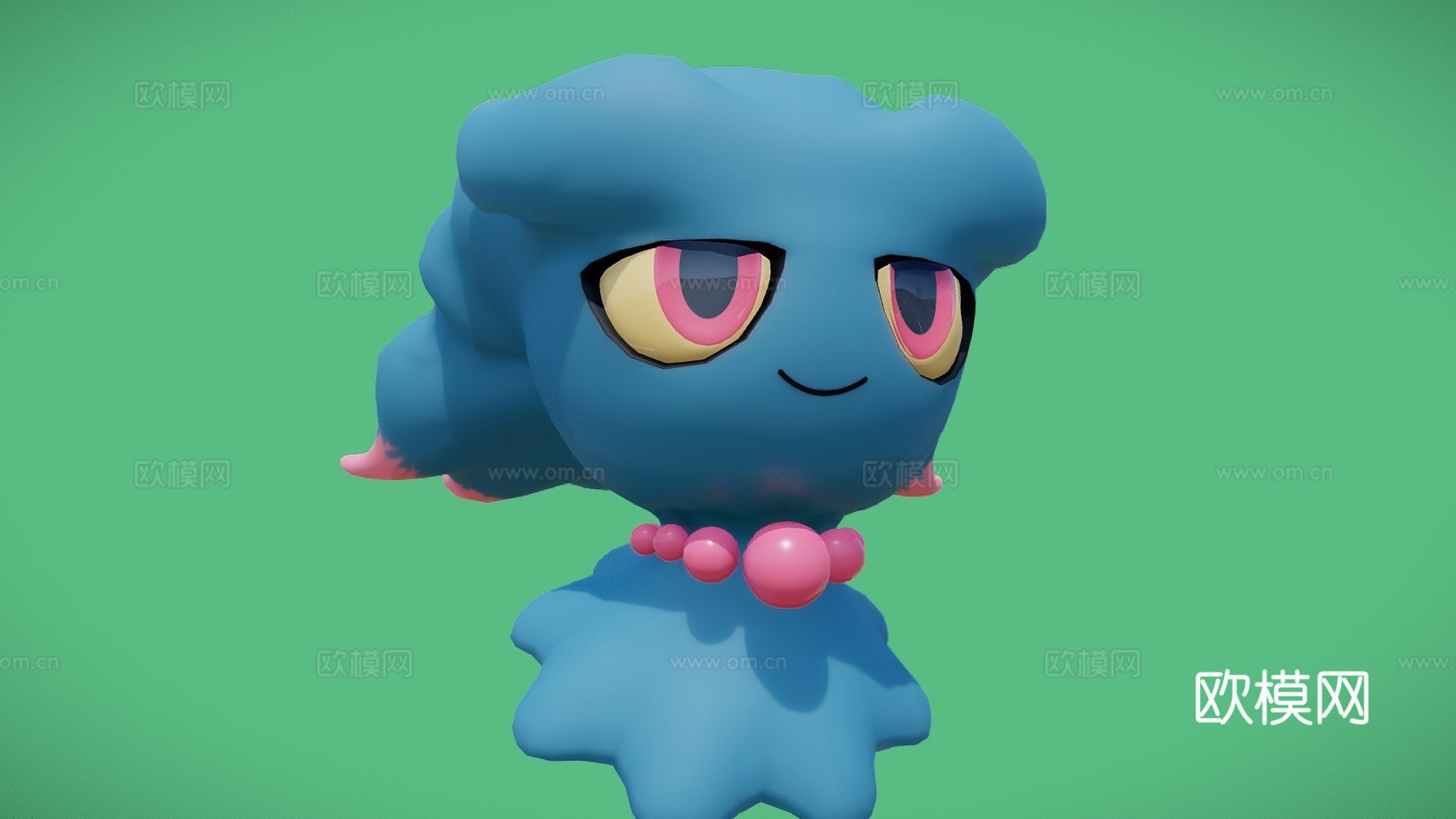 梦妖3d模型下载（渲染图1）