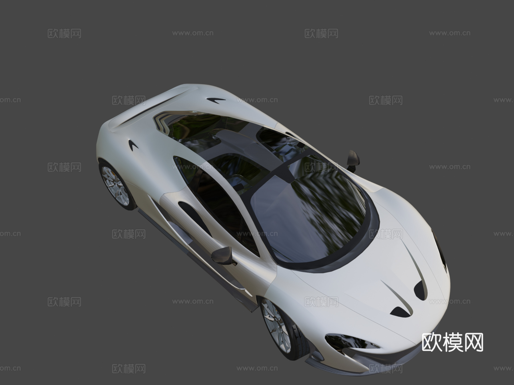 迈凯伦P125美元3d模型下载（渲染图8）