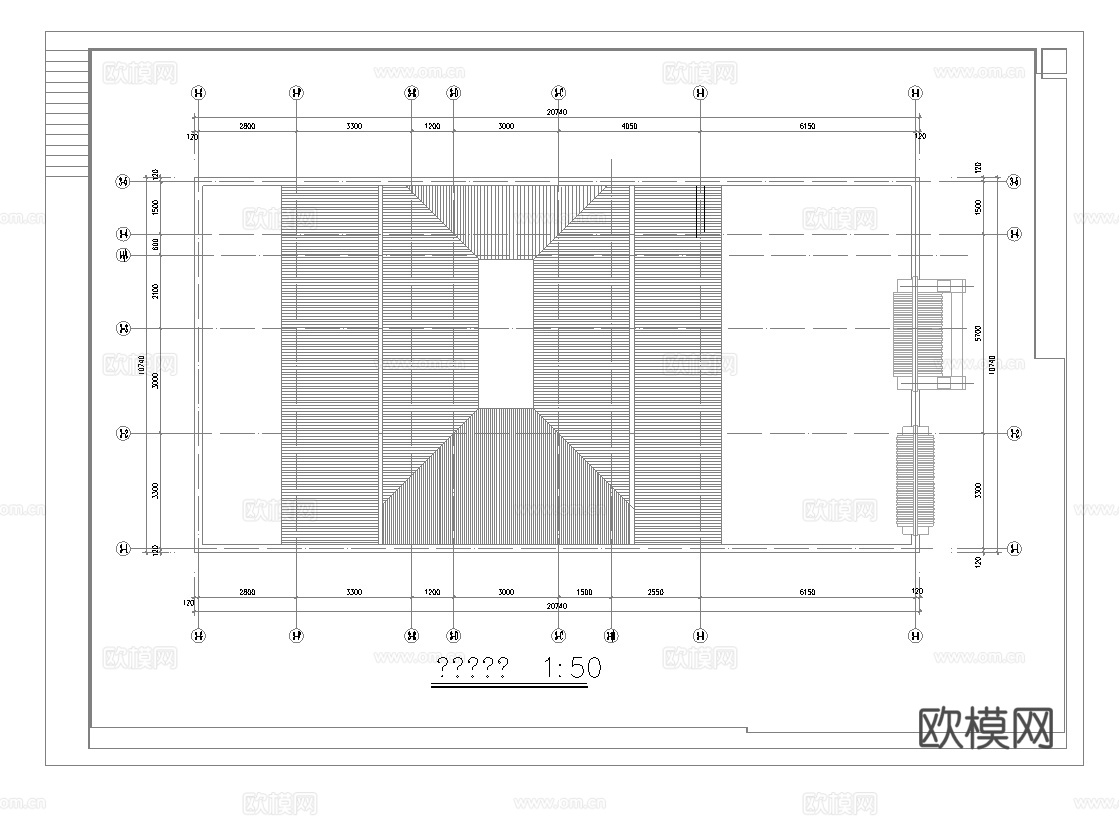 8套自建房四合院 最新全套施工图设计cad施工图