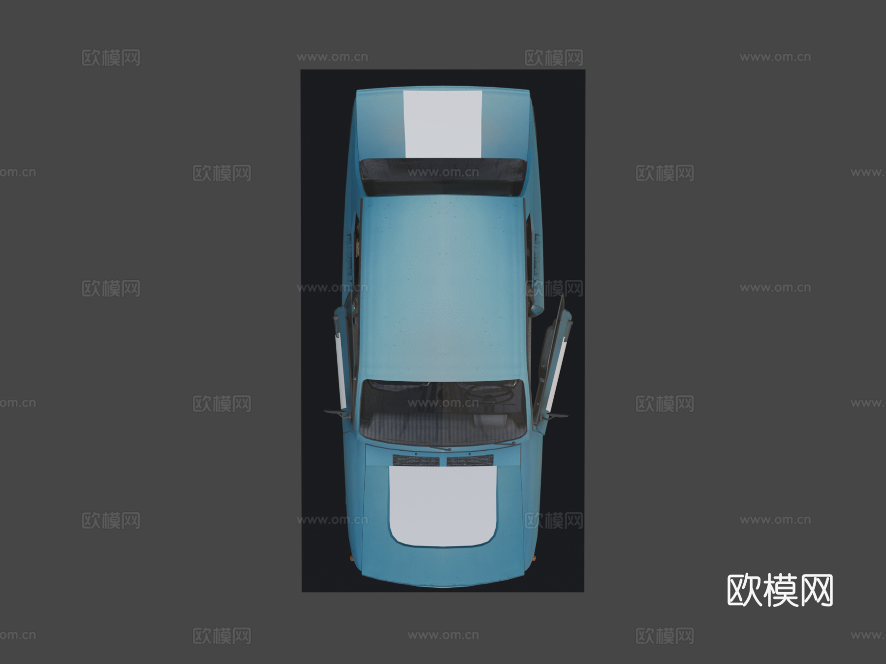 DL陷阱车3d模型下载（渲染图7）