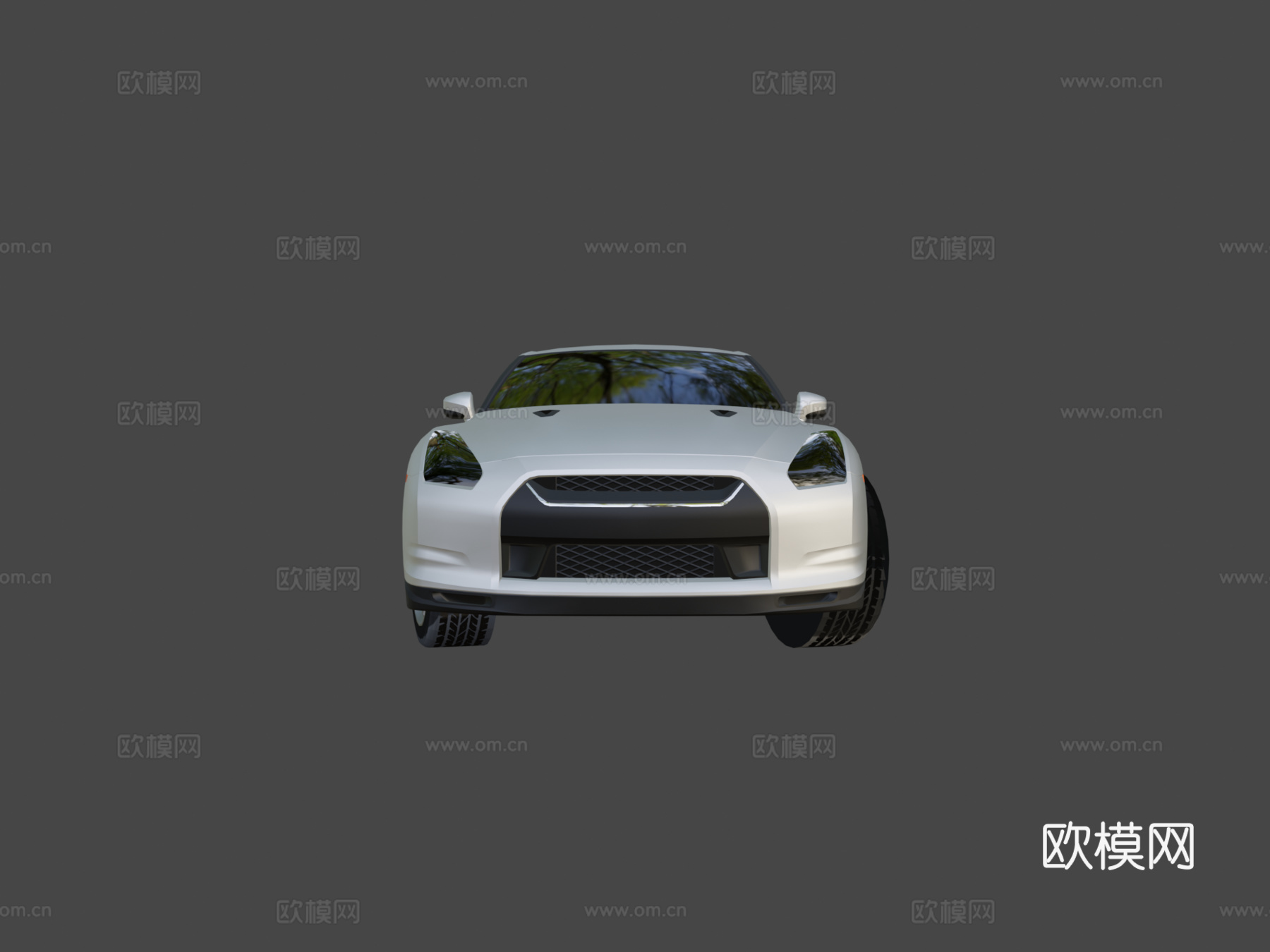日产GTR3d模型下载（渲染图5）