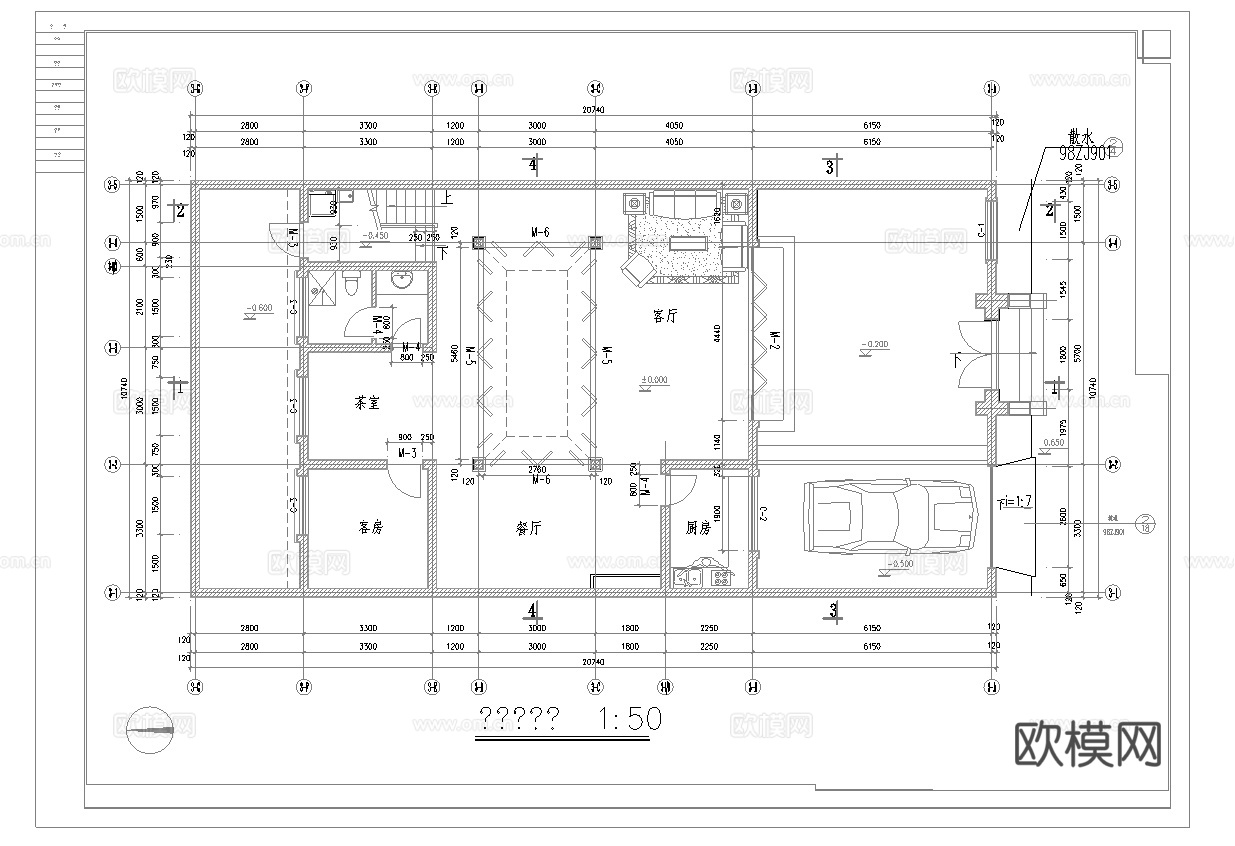 8套自建房四合院 最新全套施工图设计cad施工图