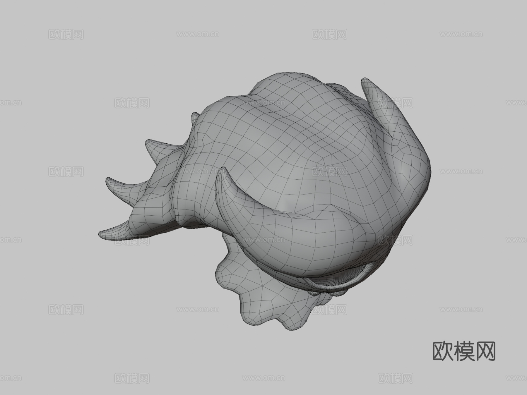 梦妖3d模型下载（渲染图3）