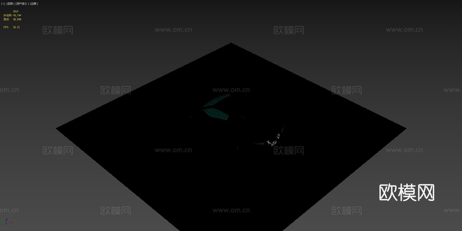 虚构超级跑车V12哥布林3d模型下载（渲染图4）