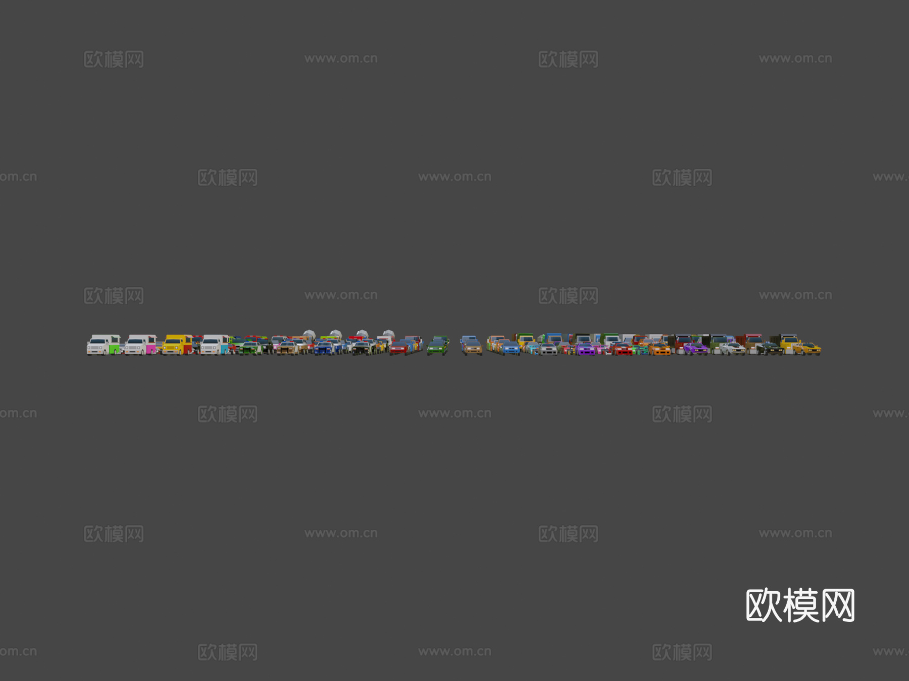 简单车辆包3d模型下载（渲染图5）