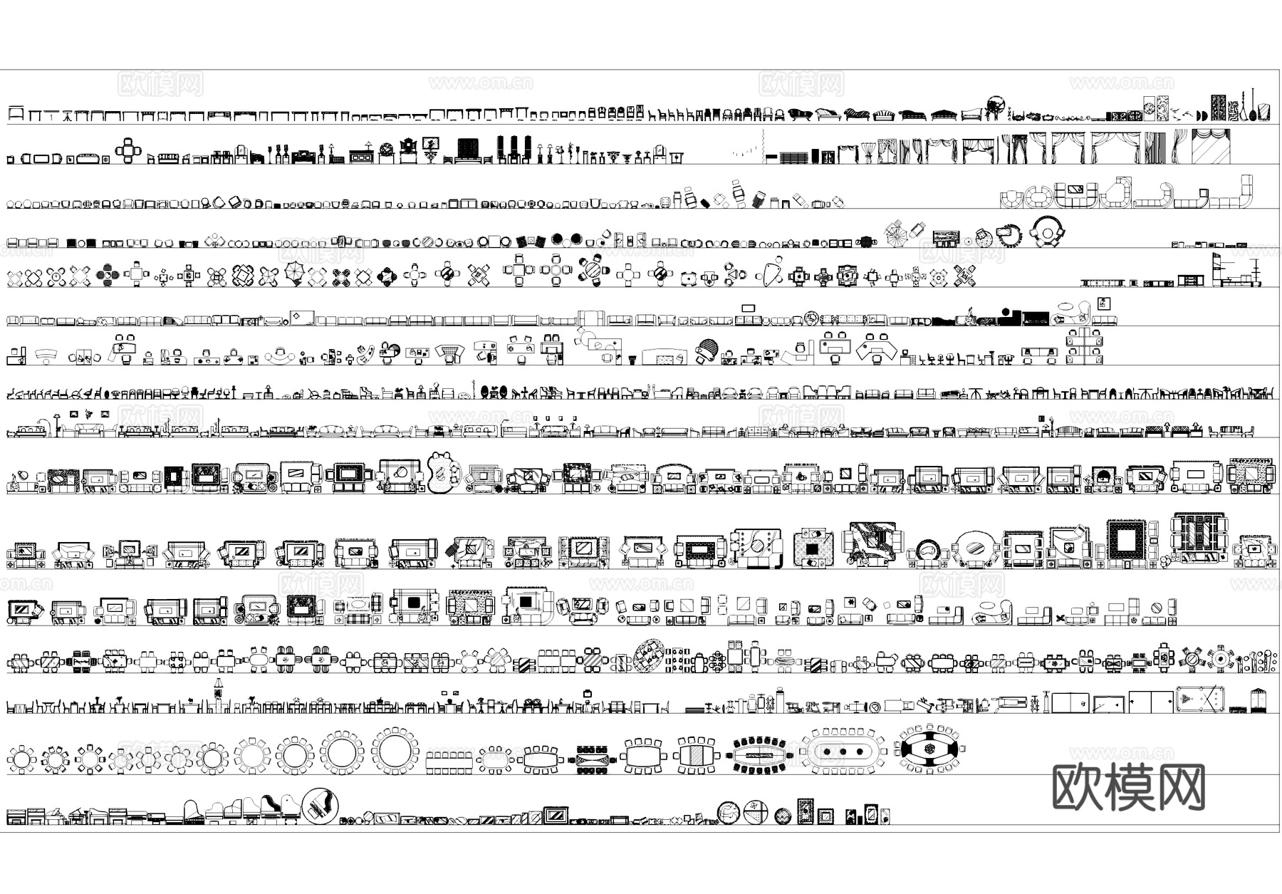 土建工装CAD综合图库cad施工图