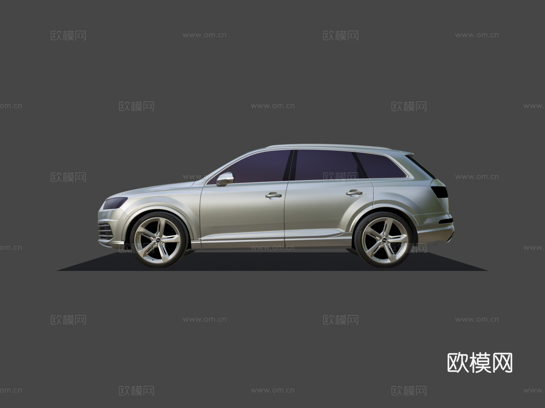 奥迪Q7演示3d模型下载（渲染图7）