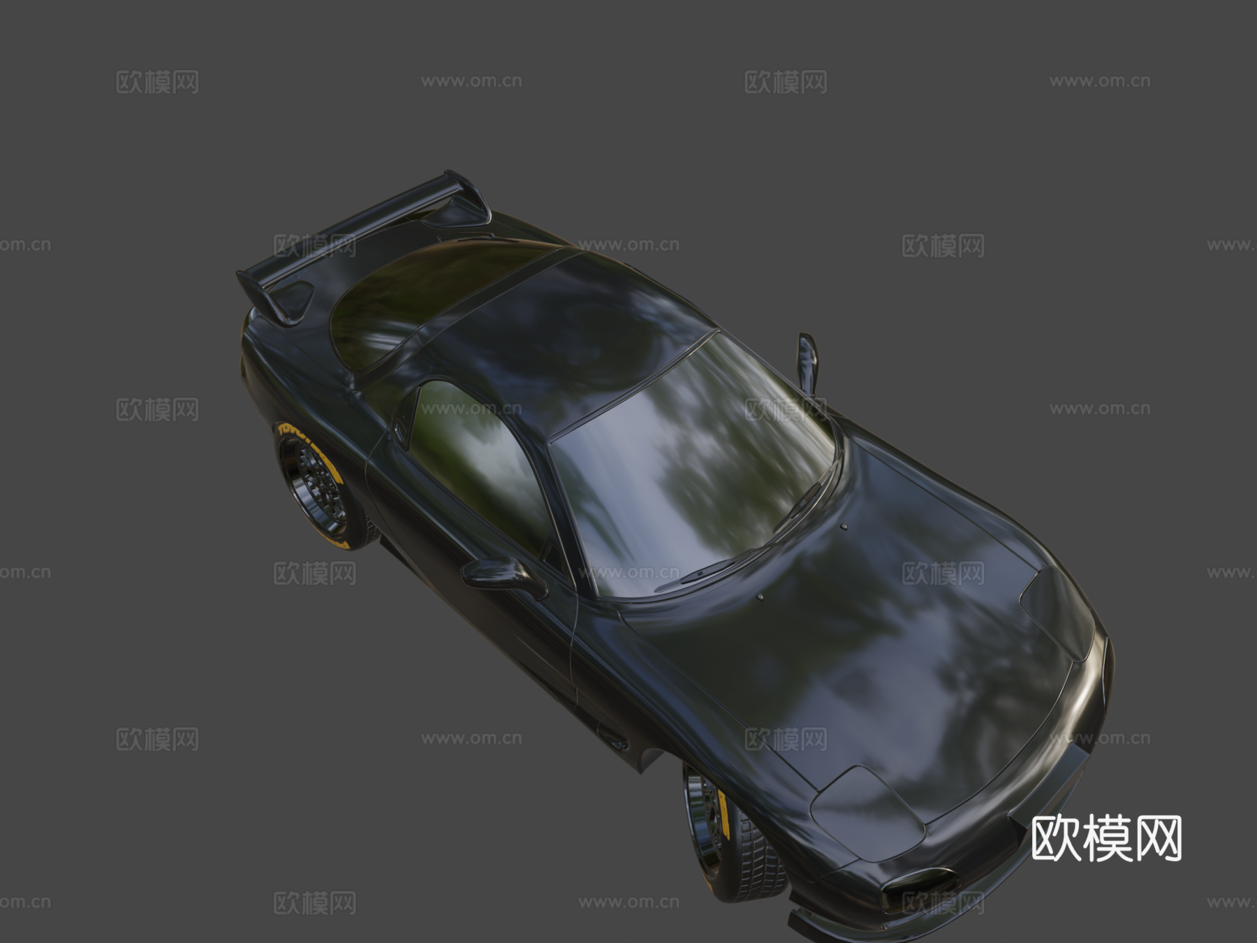 马自达RX73d模型下载（渲染图8）