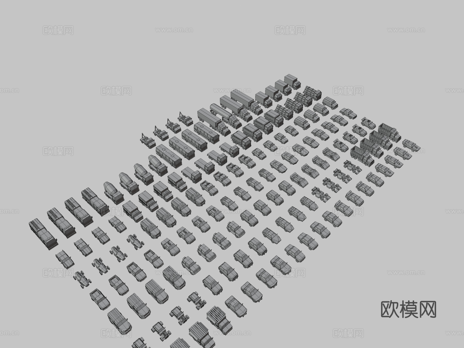 简单车辆包3d模型下载（渲染图3）