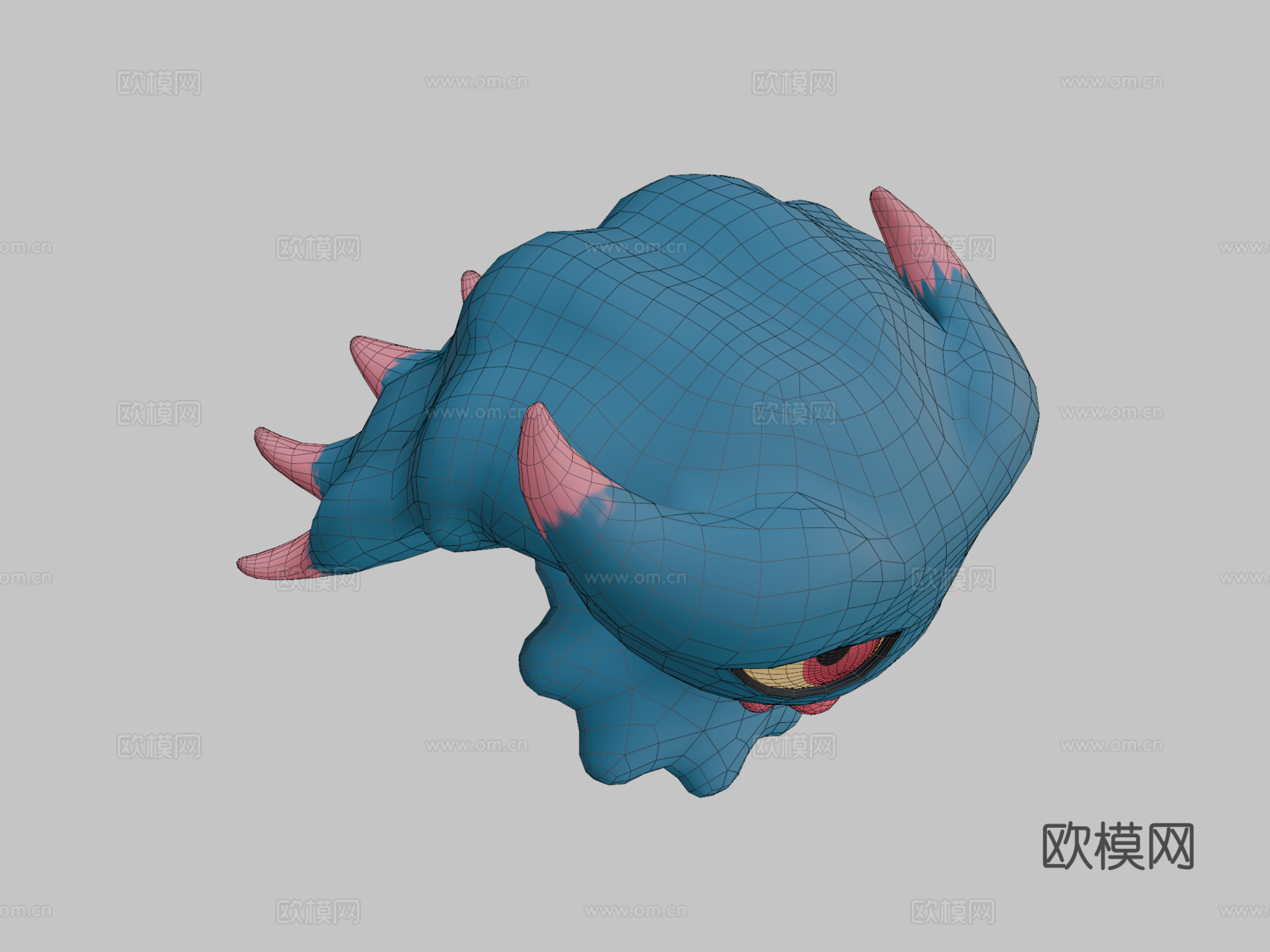 梦妖3d模型下载（渲染图2）