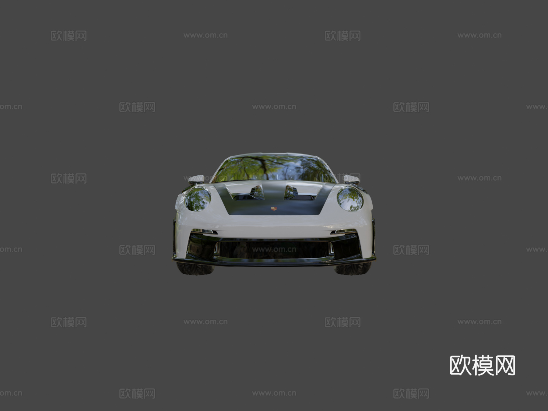 保时捷GT3 RS3d模型下载（渲染图5）