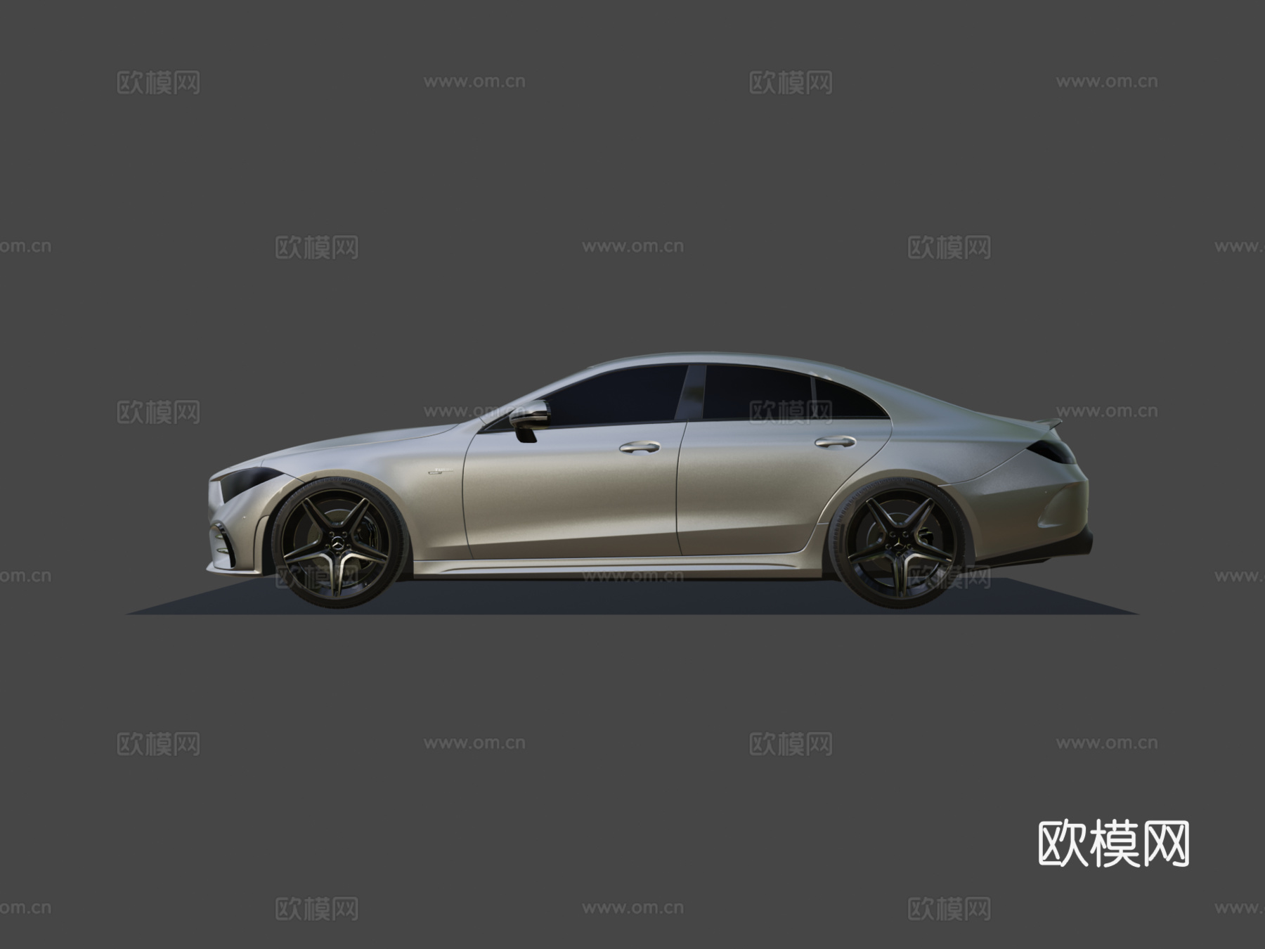 梅赛德斯AMG CLS石英创意3d模型下载（渲染图6）