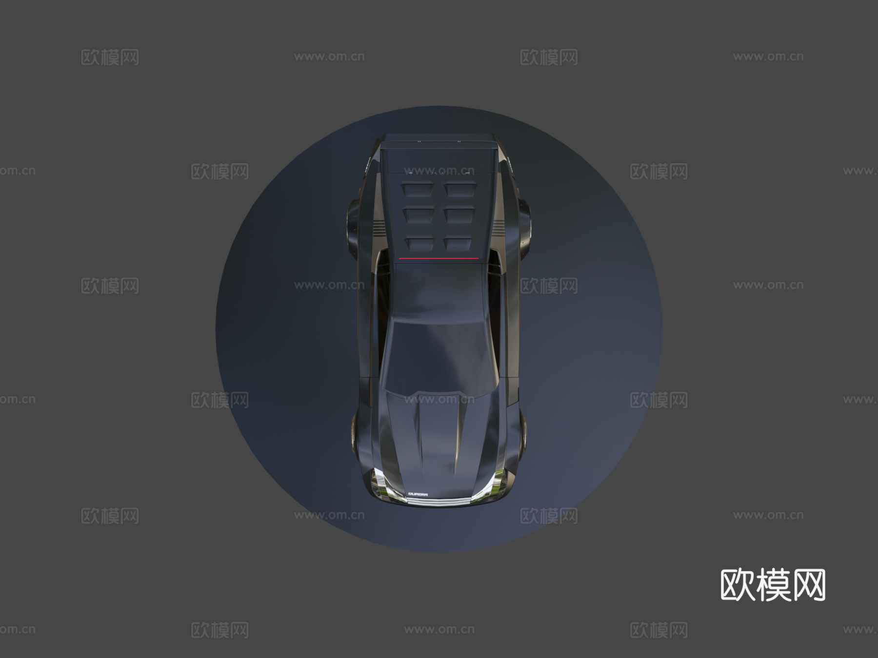 赛博朋克2077Quadra VTechE3版本3d模型下载（渲染图8）