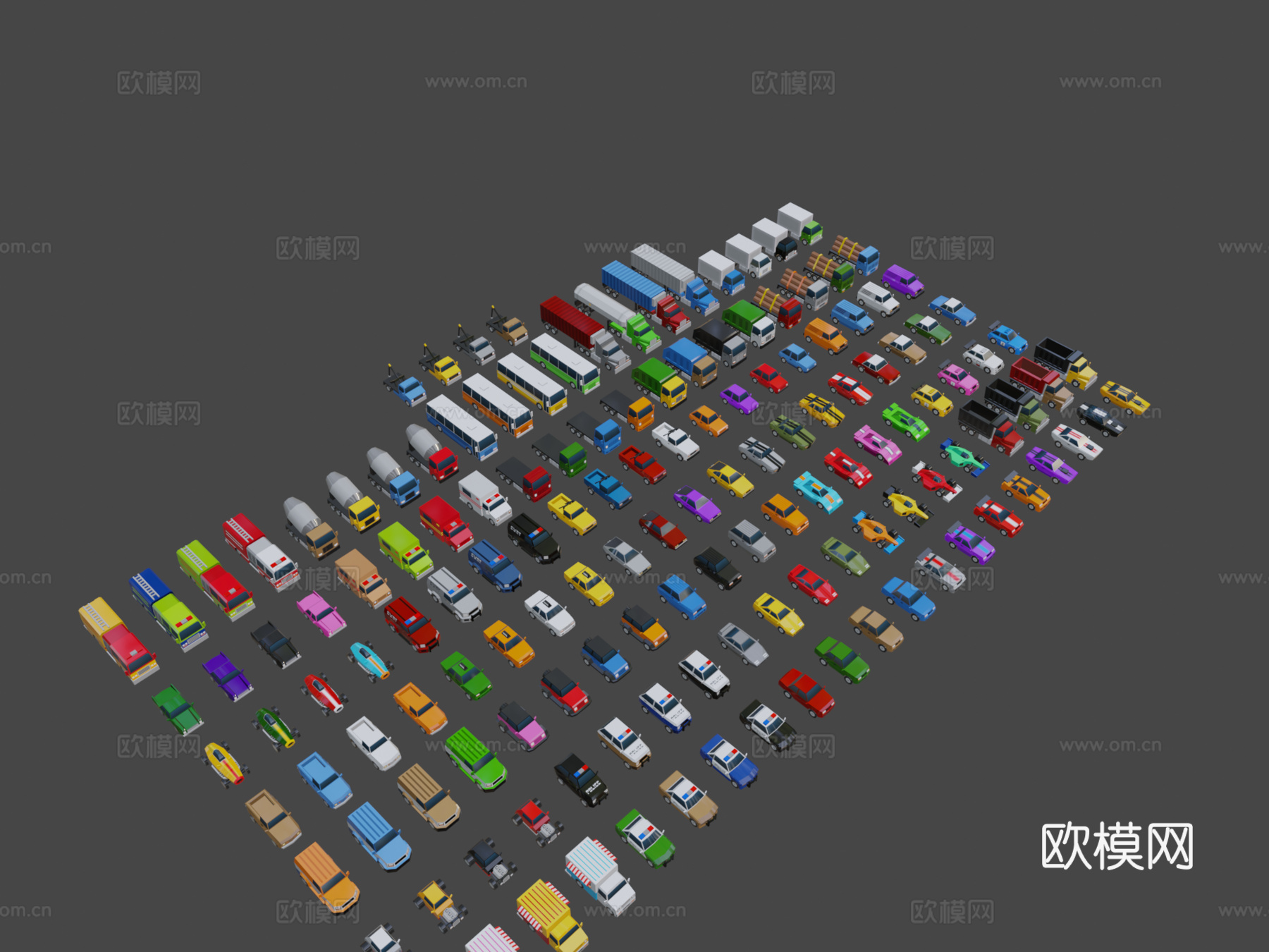 简单车辆包3d模型下载（渲染图8）