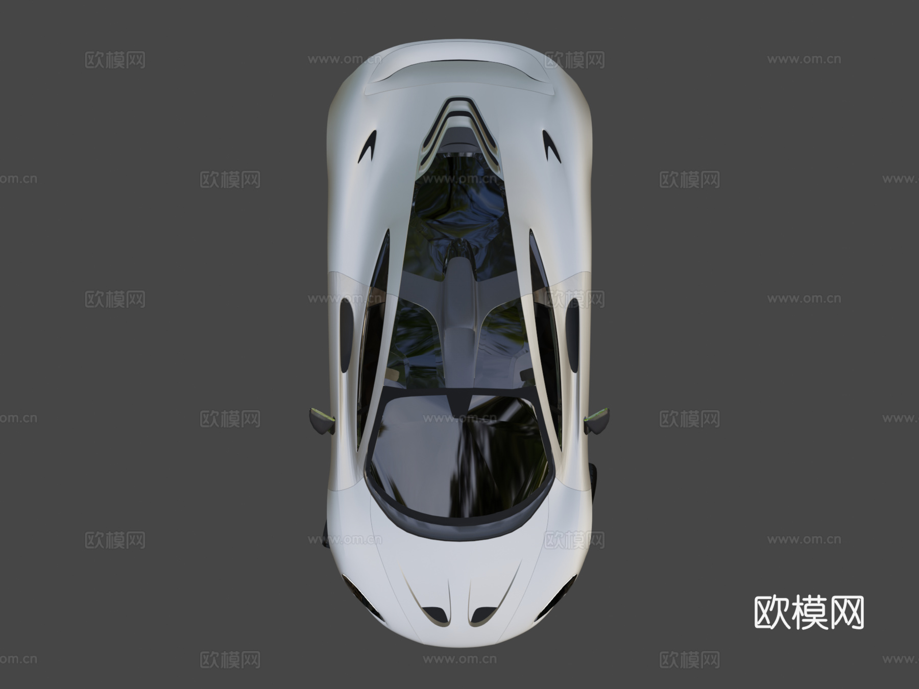 迈凯伦P125美元3d模型下载（渲染图7）