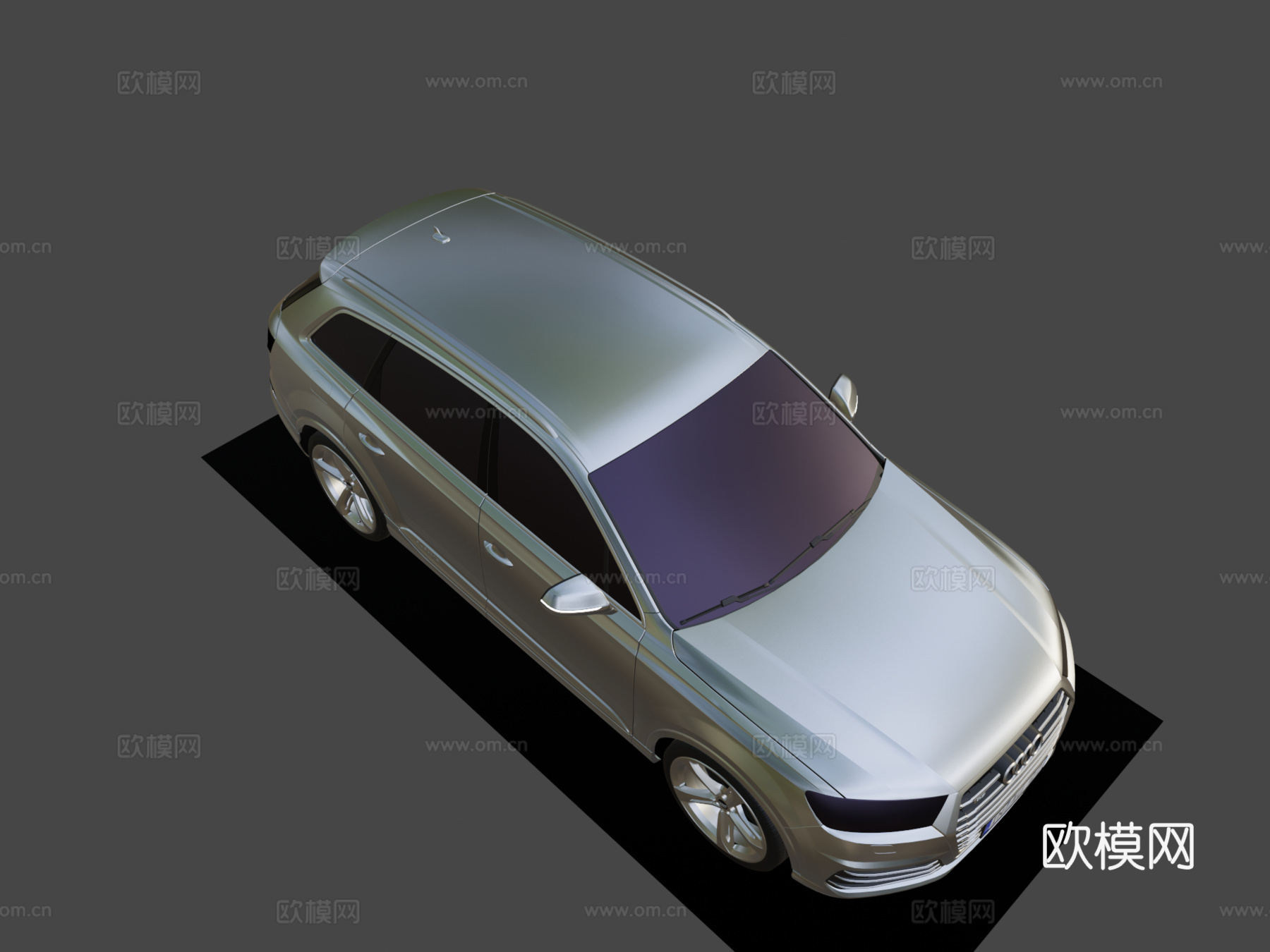 奥迪Q7演示3d模型下载（渲染图8）