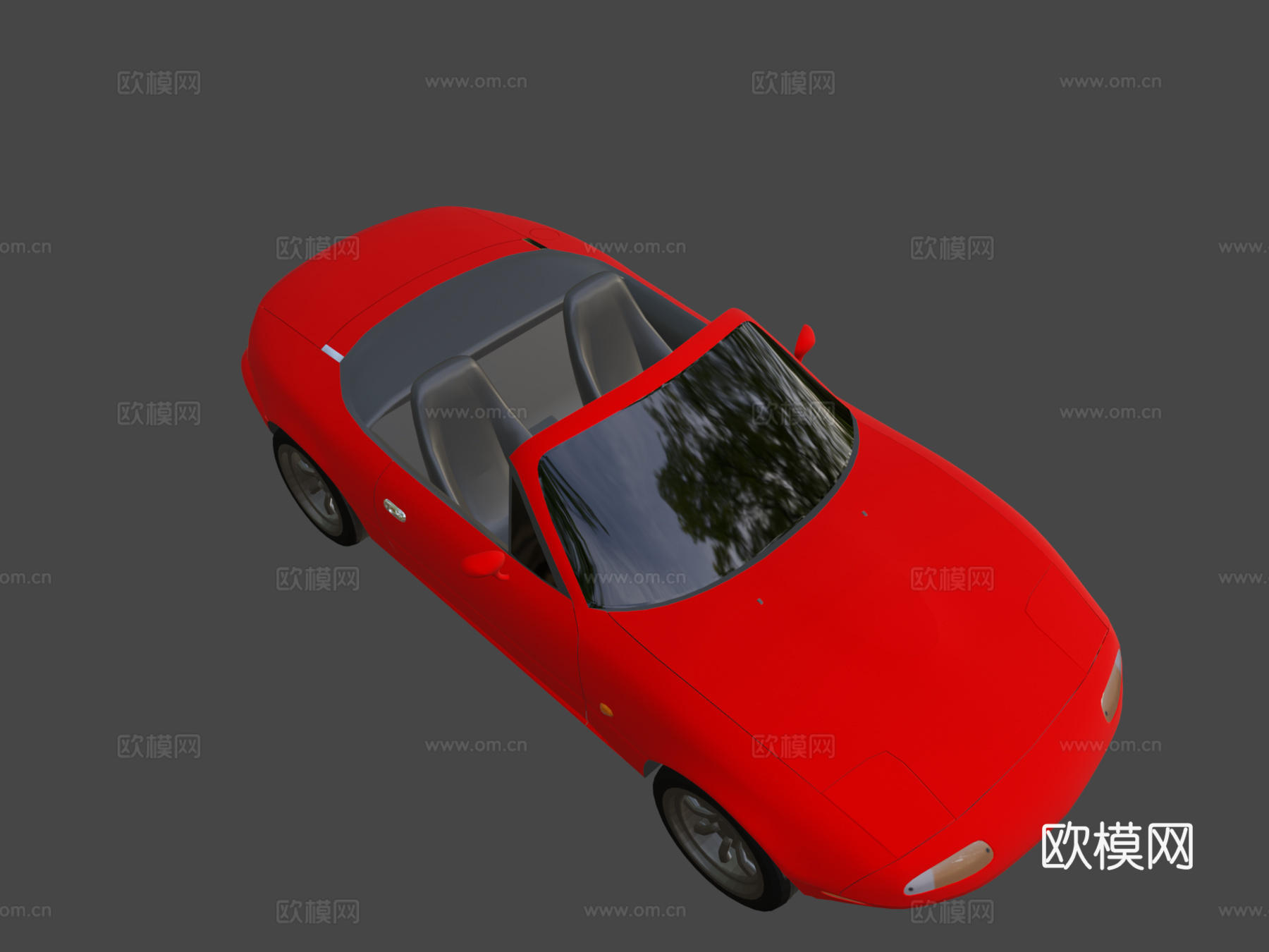 马自达Miata MX5 NA3d模型下载（渲染图8）