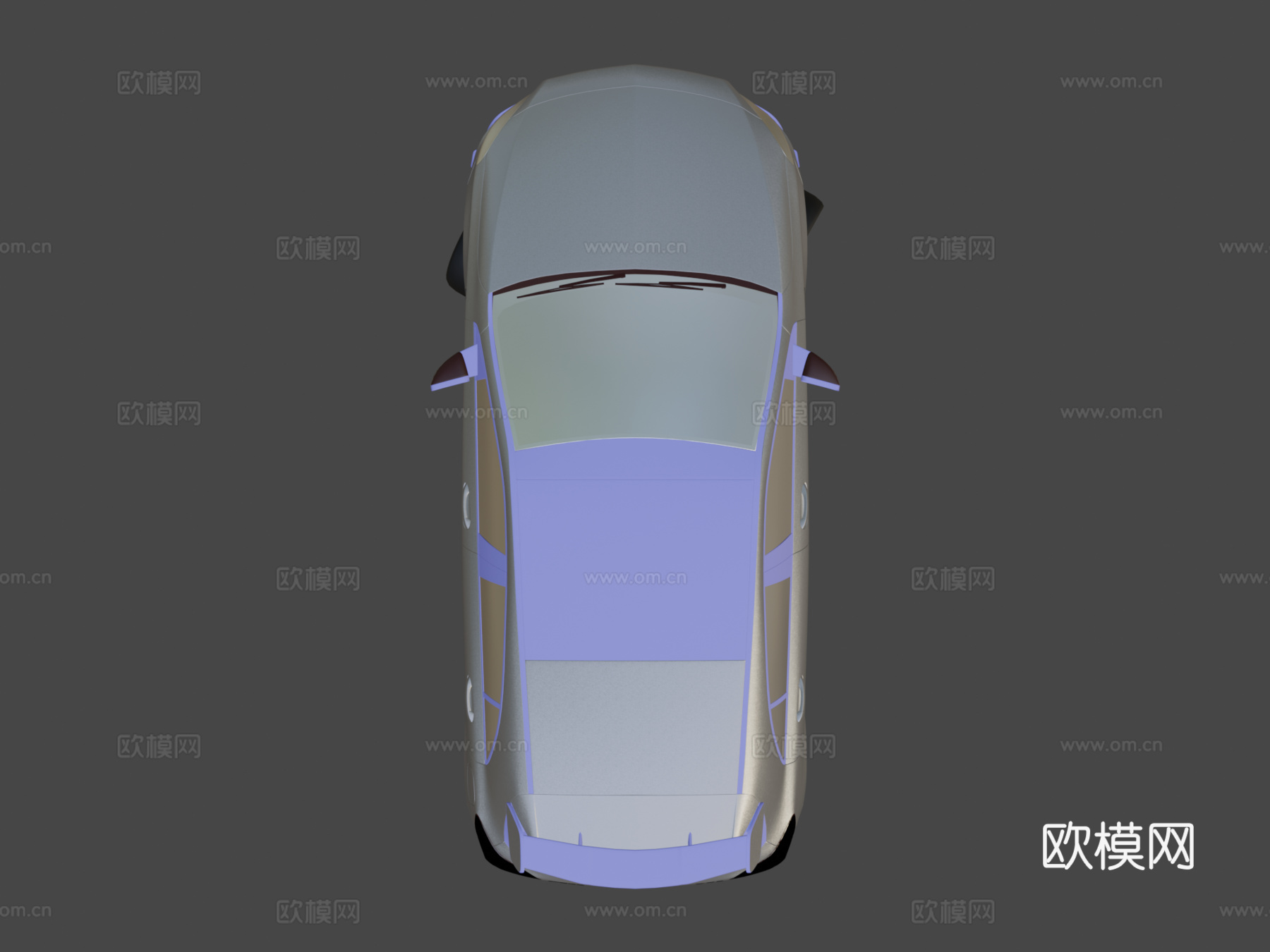 梅赛德斯奔驰A45 AMG 20183d模型下载（渲染图7）