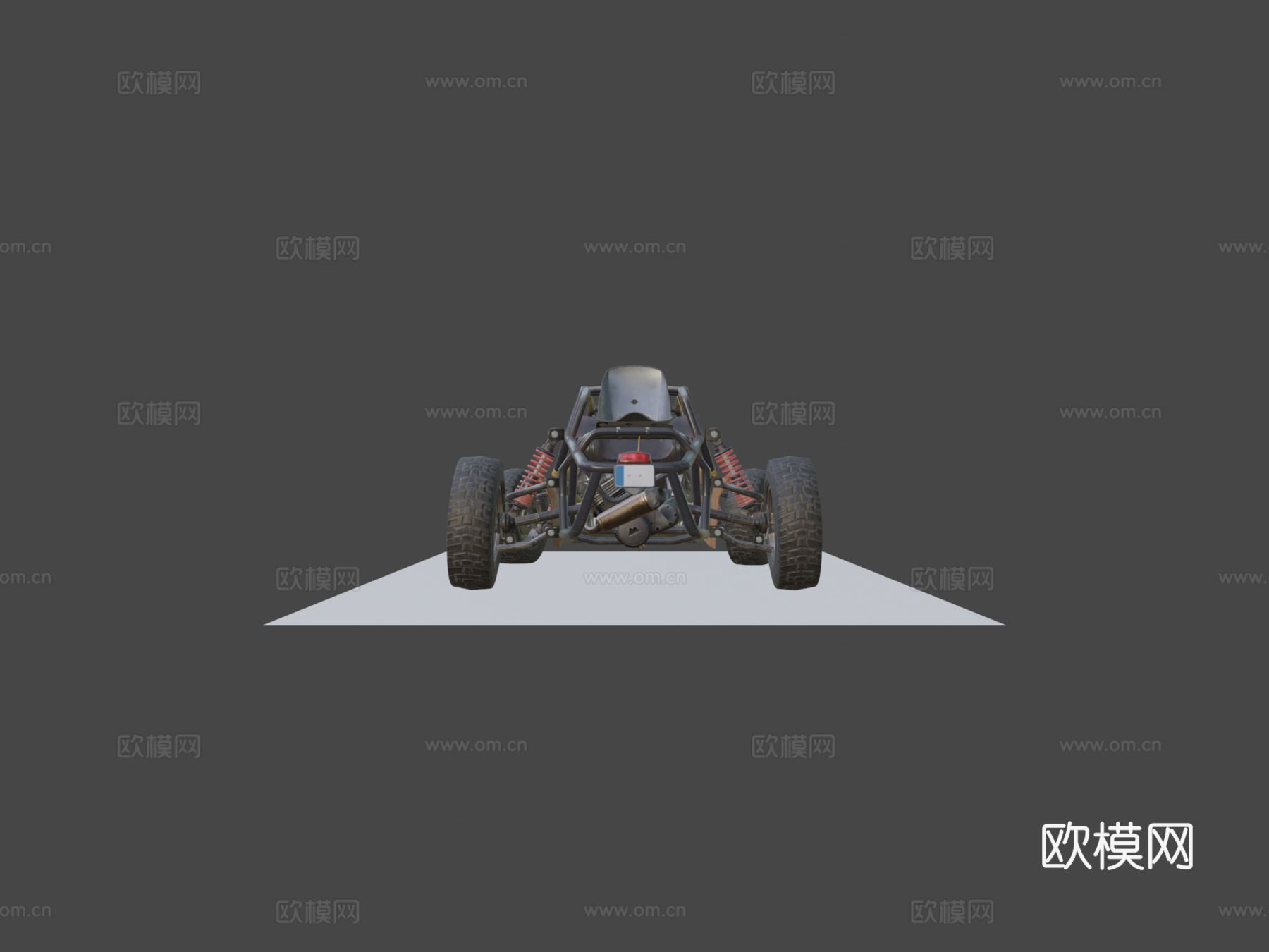 绝地求生越野车3d模型下载（渲染图5）