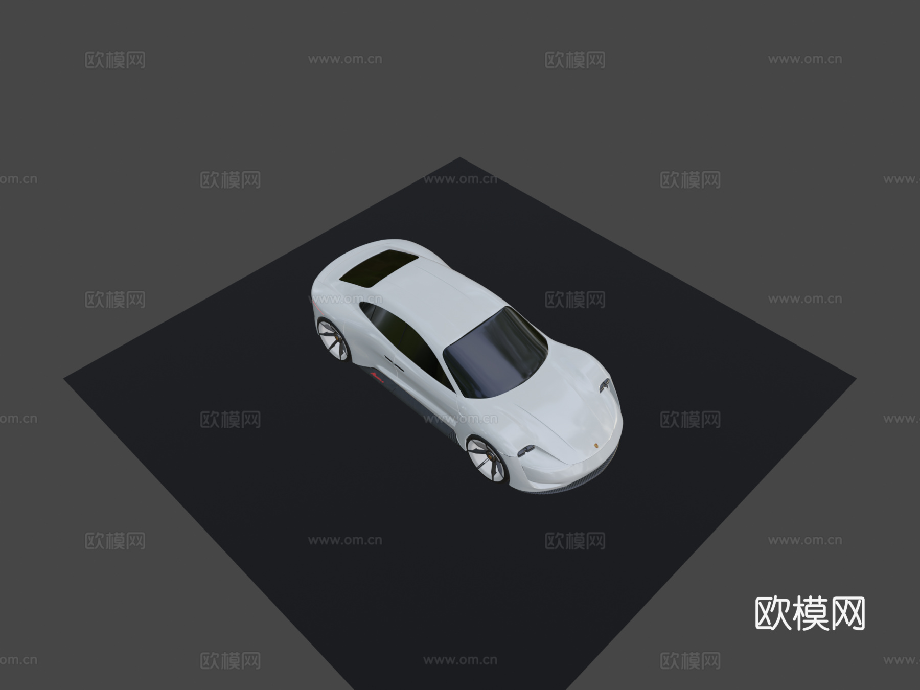 保时捷使命E3d模型下载（渲染图8）