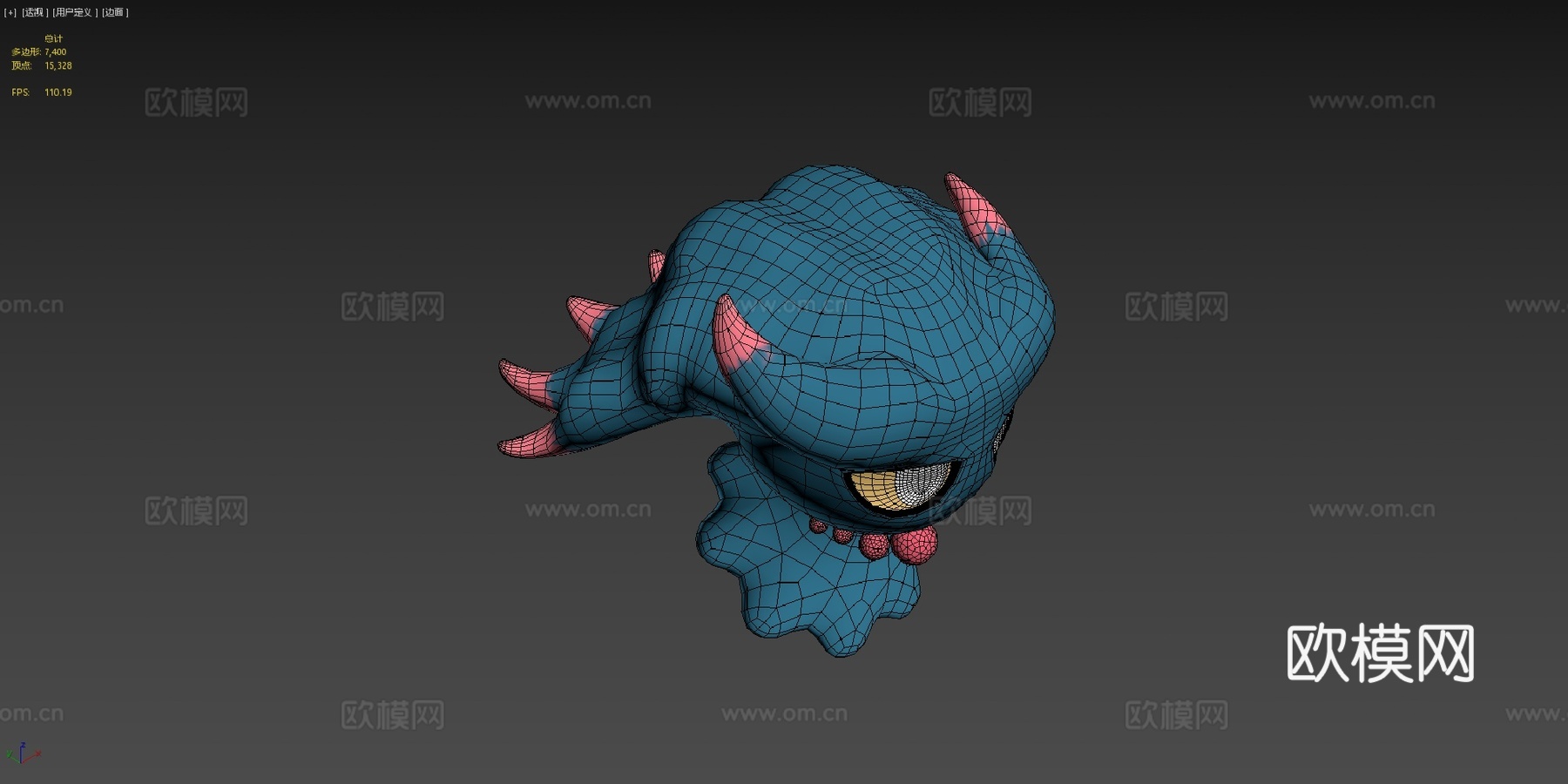 梦妖3d模型下载（渲染图4）