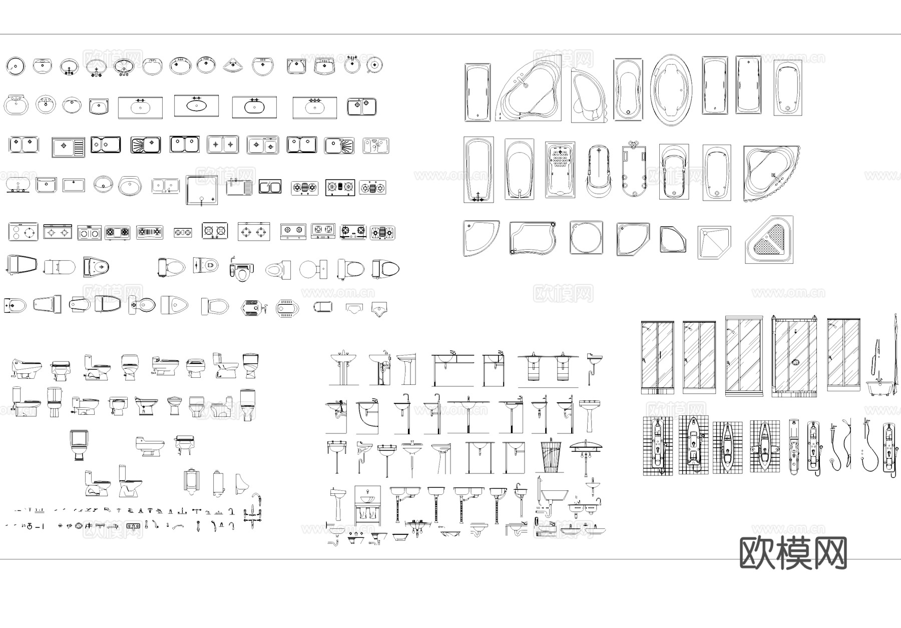 土建工装CAD综合图库cad施工图