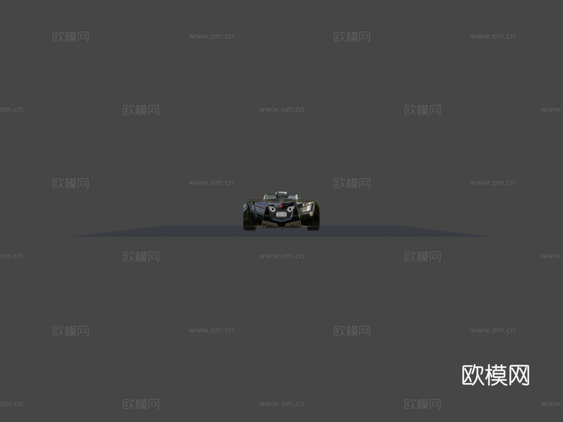 虚构超级跑车V12哥布林3d模型下载（渲染图5）