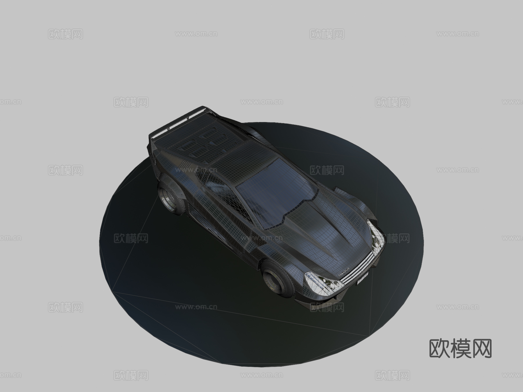 赛博朋克2077Quadra VTechE3版本3d模型下载（渲染图2）