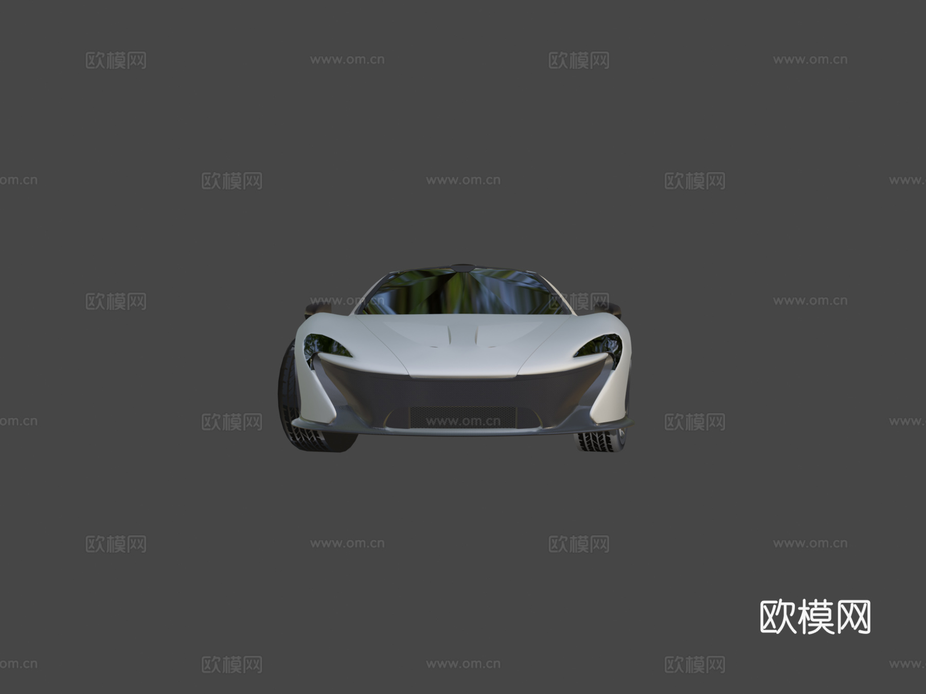 迈凯伦P125美元3d模型下载（渲染图5）