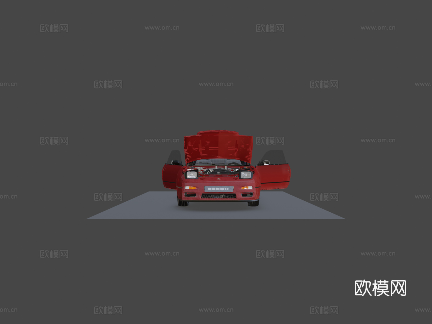 日产200SX S133d模型下载（渲染图5）