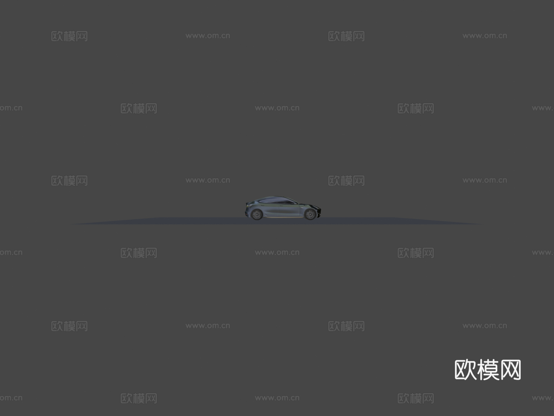 特斯拉Model 33d模型下载（渲染图6）