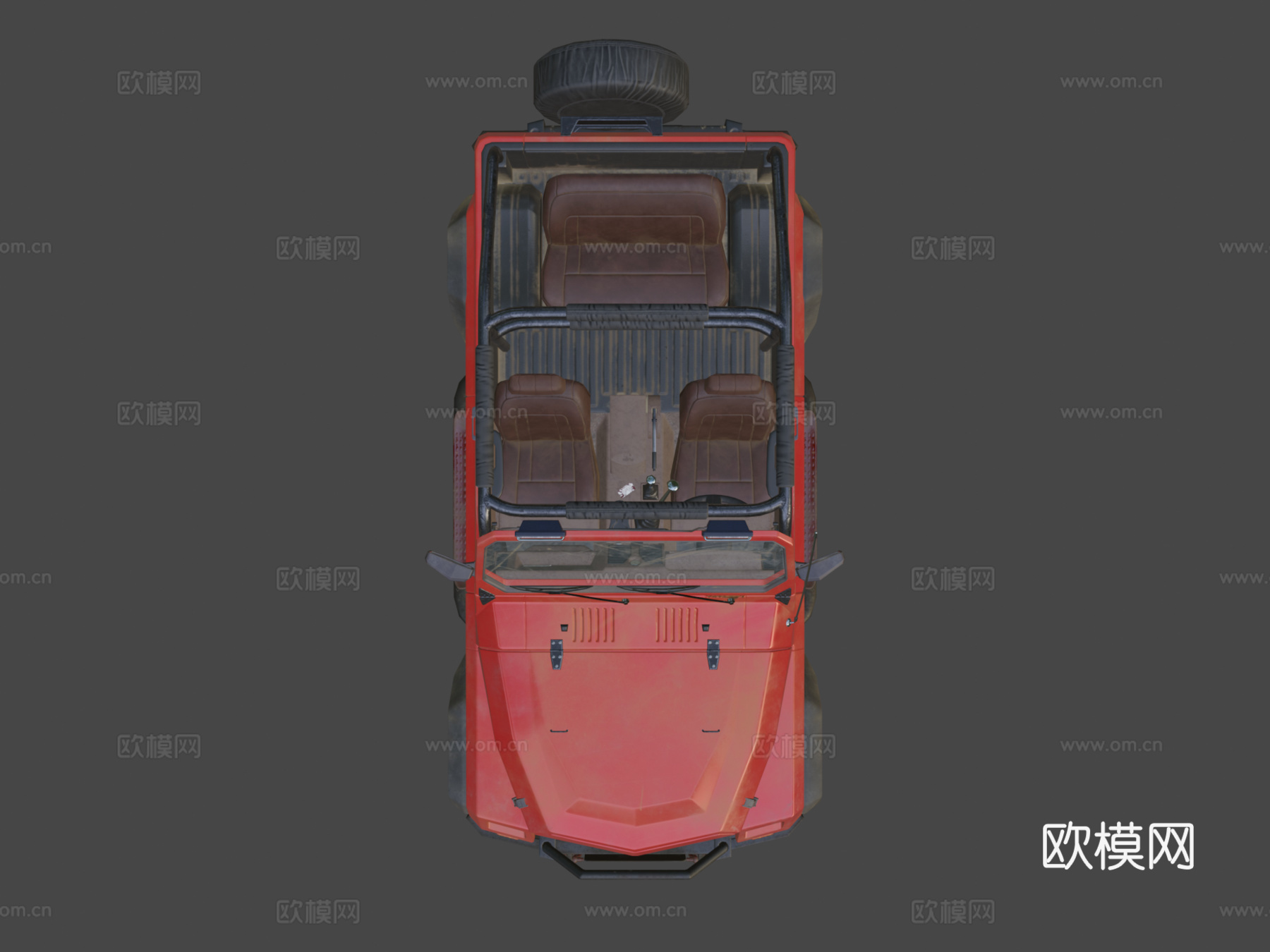 通用四驱SUV3d模型下载（渲染图7）