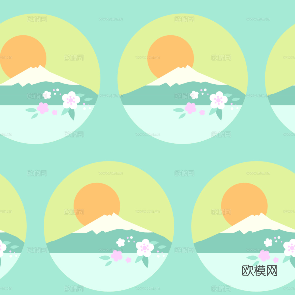 小清晰日式和风图案纹理肌理52