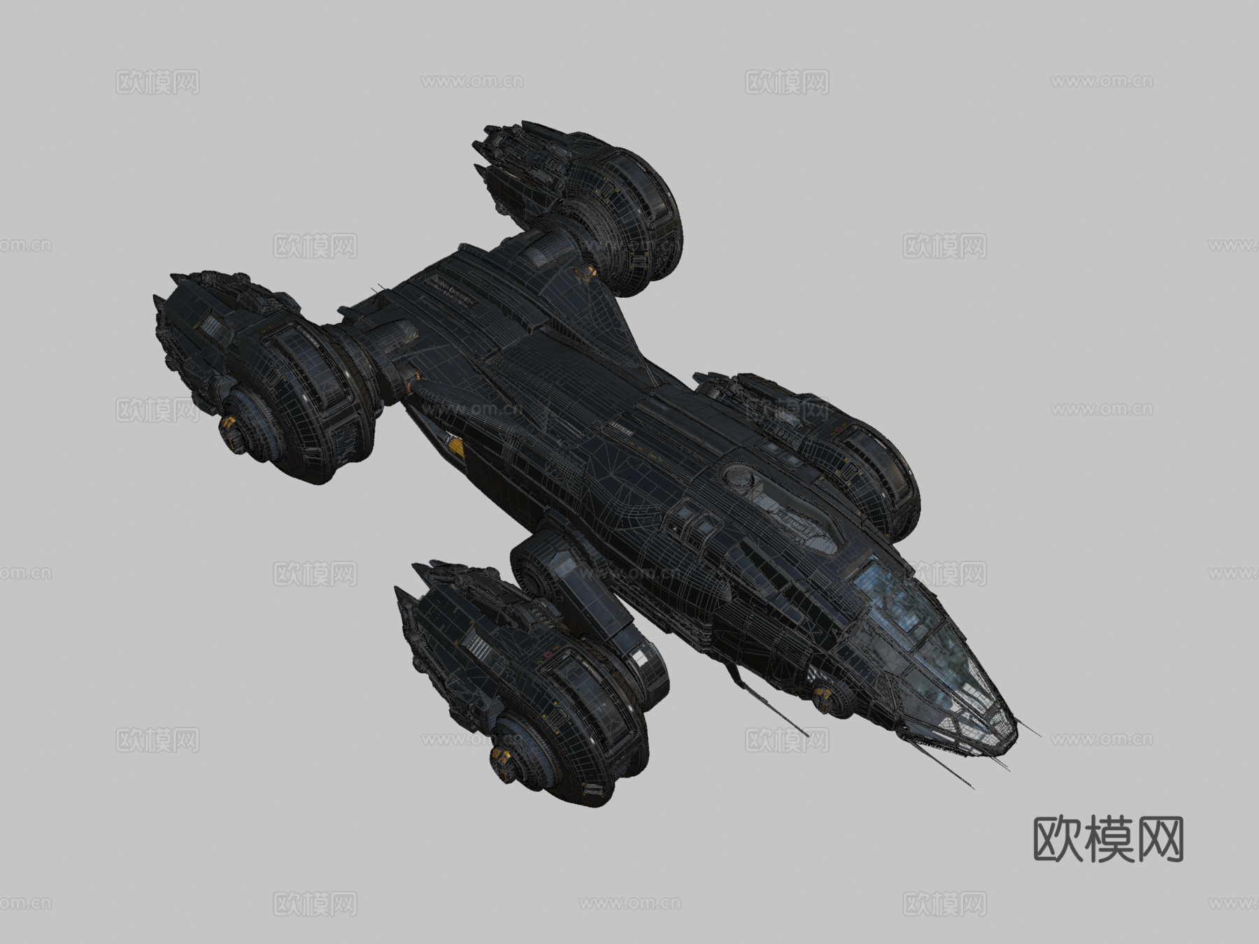 奥西里斯3d模型下载（渲染图2）