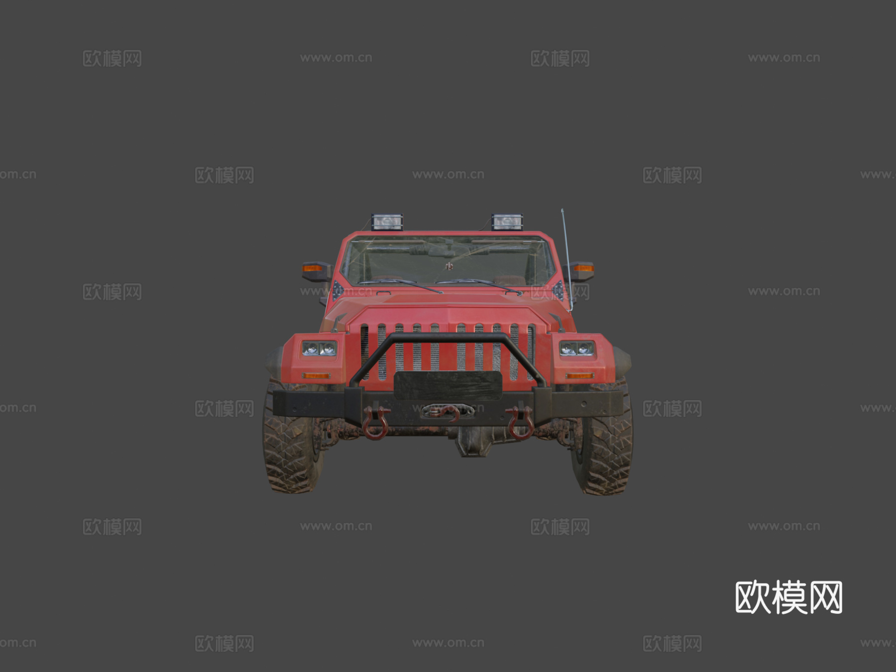 通用四驱SUV3d模型下载（渲染图5）