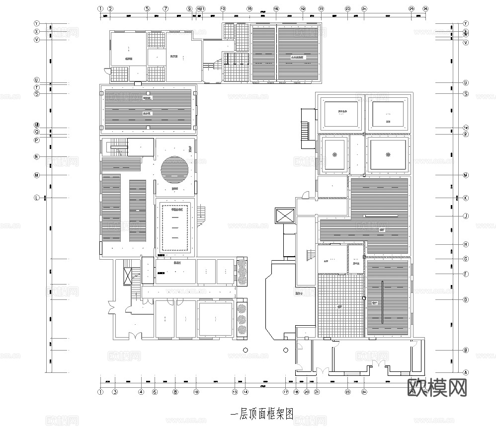 六层养老院 最新全套施工图设计cad施工图