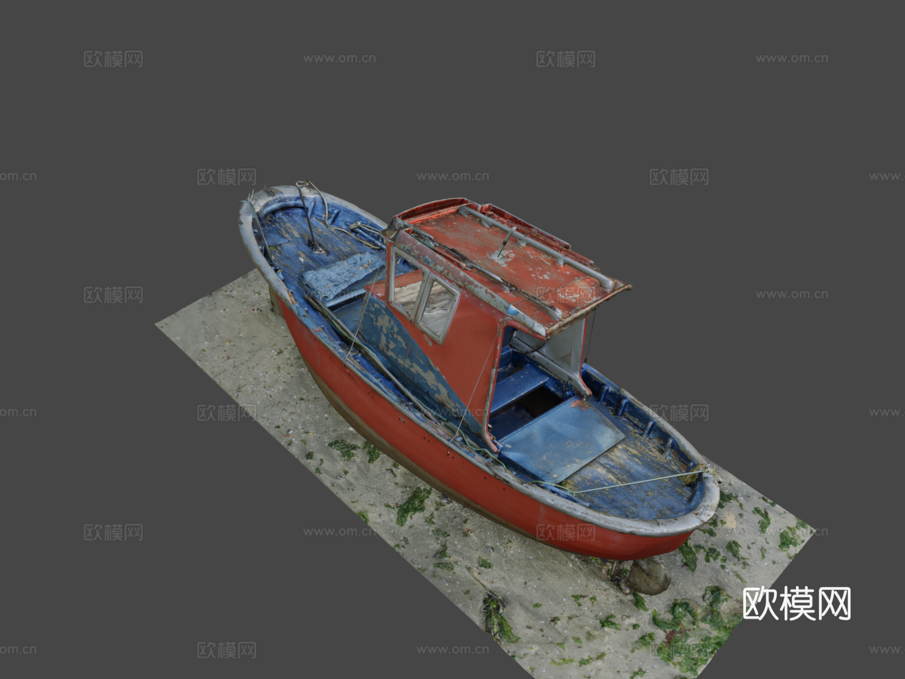 船 约瑟法3d模型3d模型下载（渲染图1）