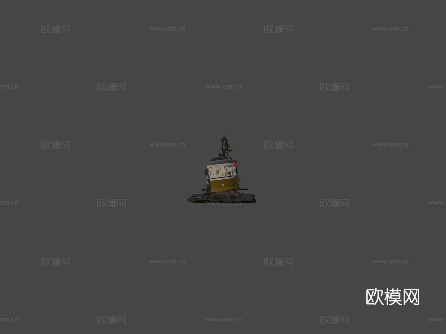 作业有轨电车2.03d模型下载（渲染图5）