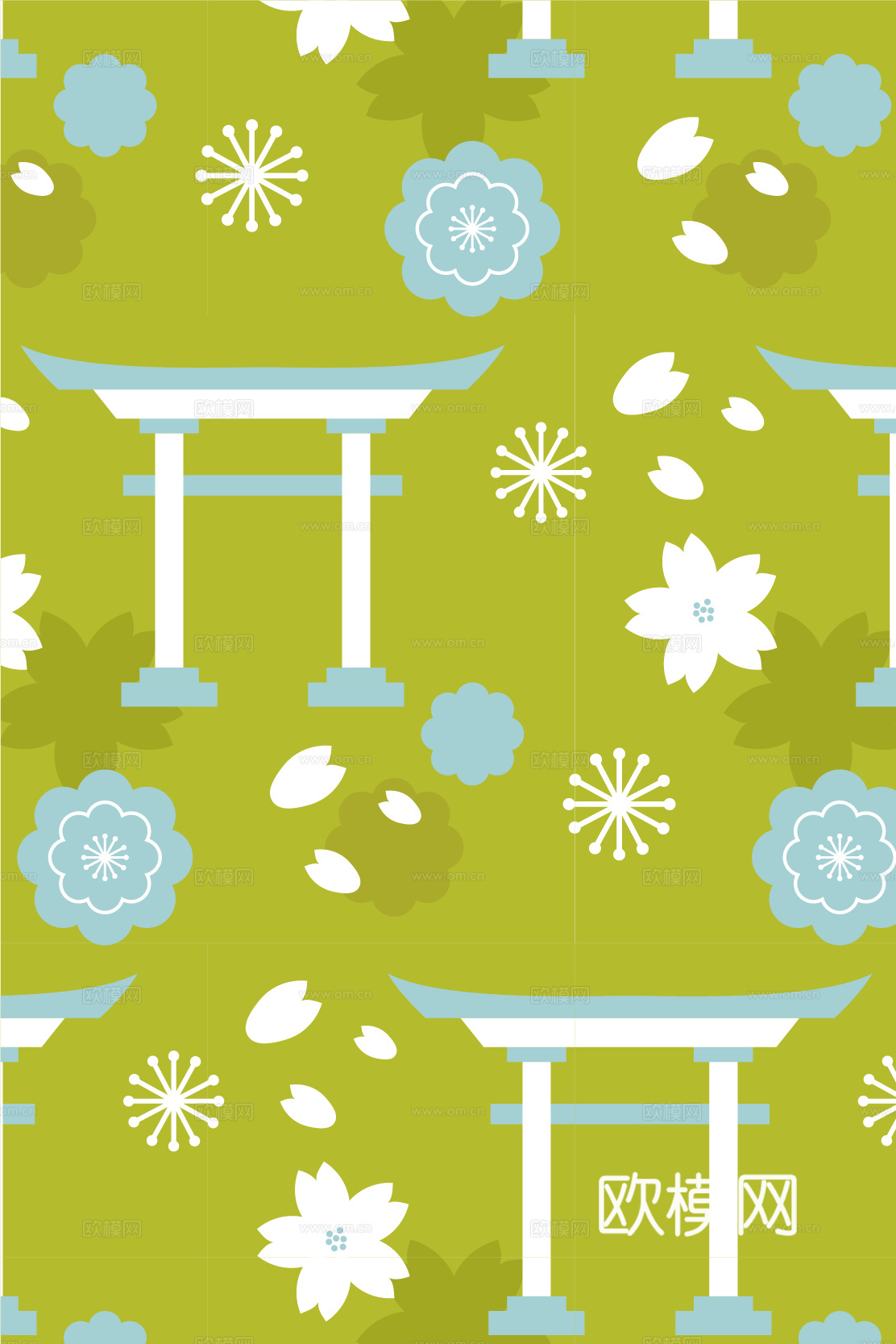 小清晰日式和风图案纹理肌理114