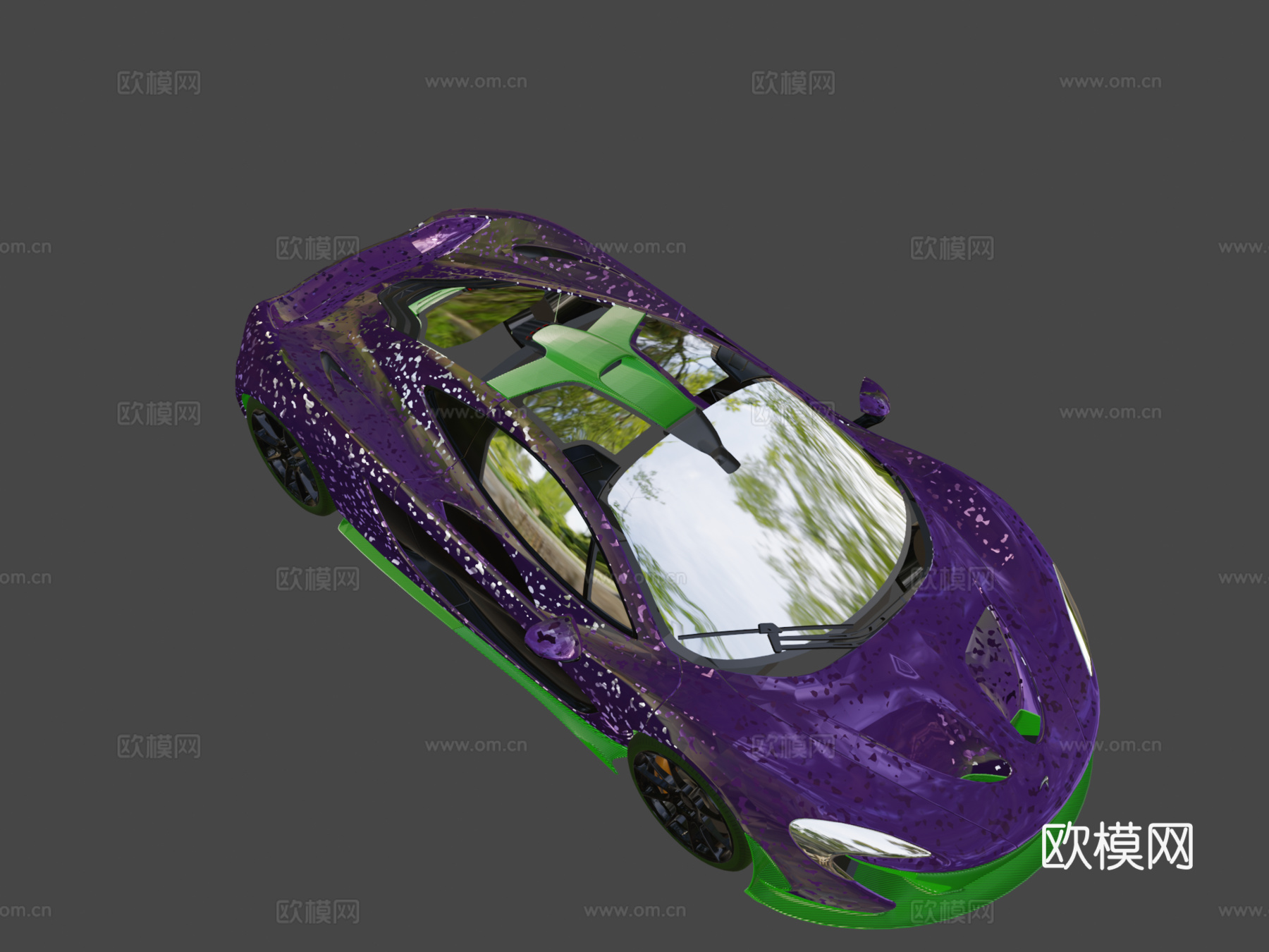 AC  迈凯伦P13d模型下载（渲染图8）