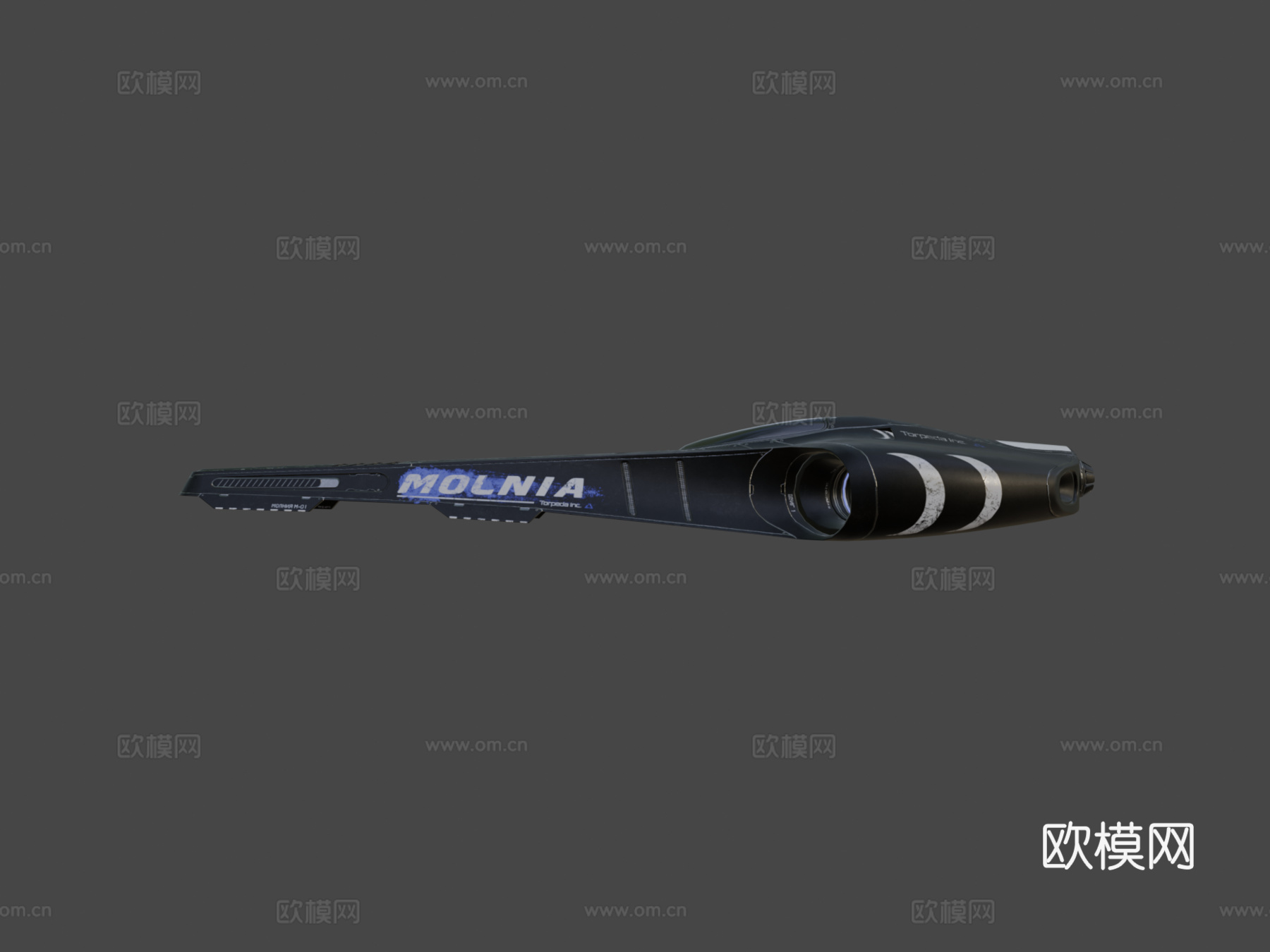 未来赛车  闪电3d模型下载（渲染图6）