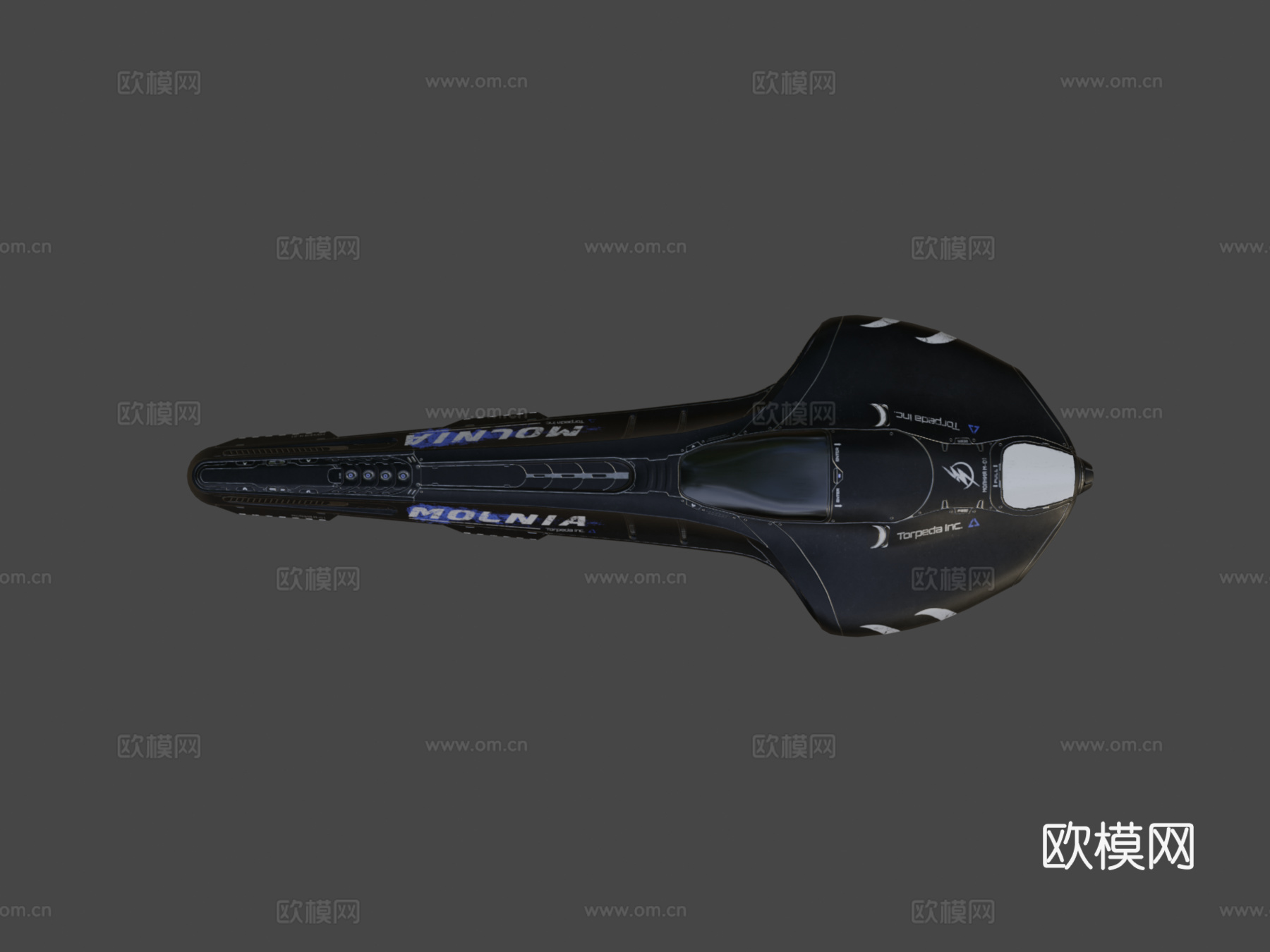 未来赛车  闪电3d模型下载（渲染图7）